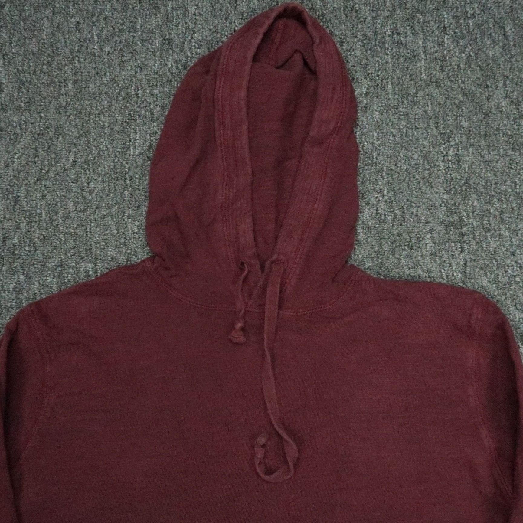 Faherty FAHERTY Hoodie Men’s Medium Red Pullover Midweight Organic Cotton Long Sleeve Hooded Gym & Training Size US M / EU 48-50 / 2 - 2 Thumbnail
