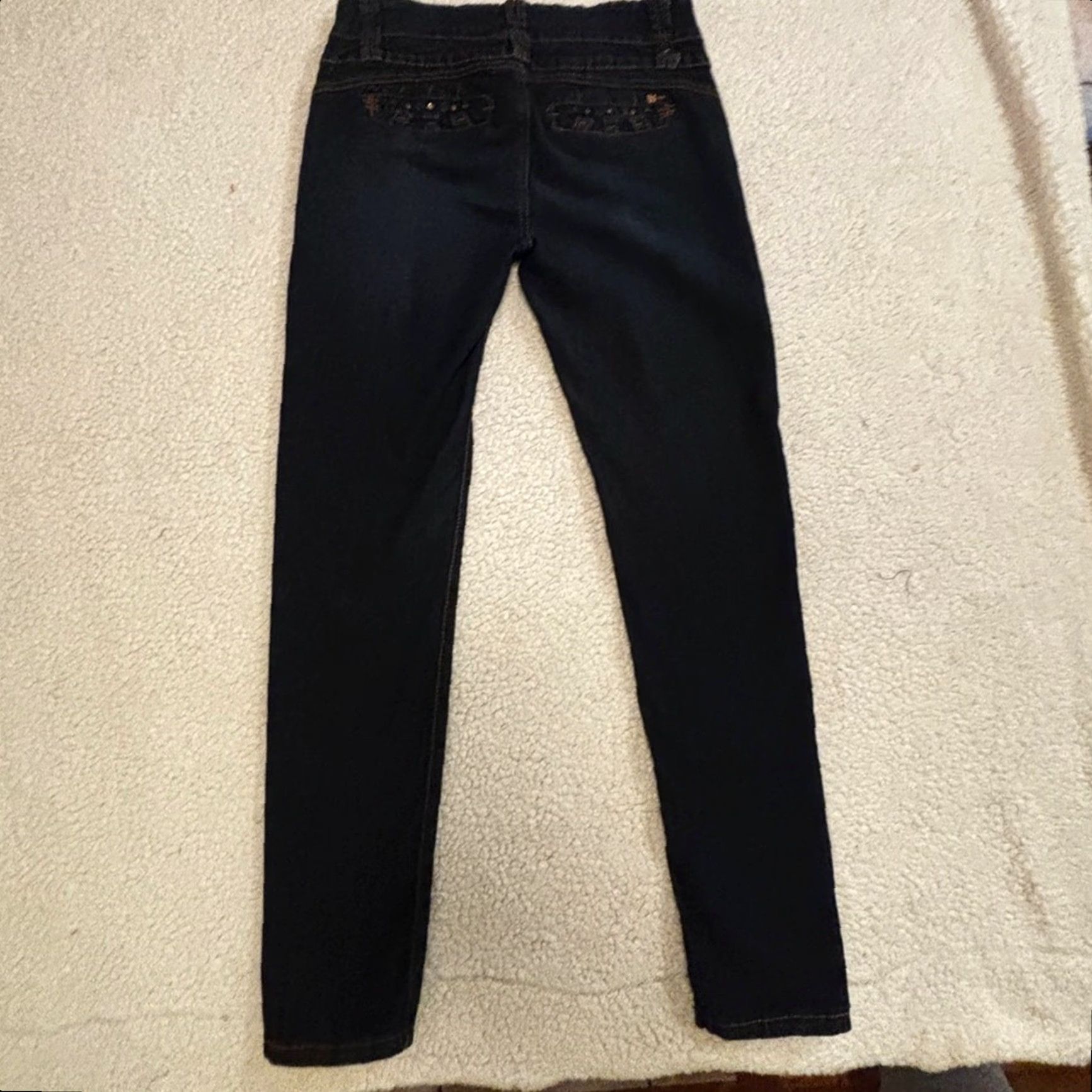 Denime I&M Jeans Women’s Skinny Dark Wash Premium Stretch Denim Jeans 11 Adult Womens Size 32" / US 10 / IT 46 - 7 Thumbnail