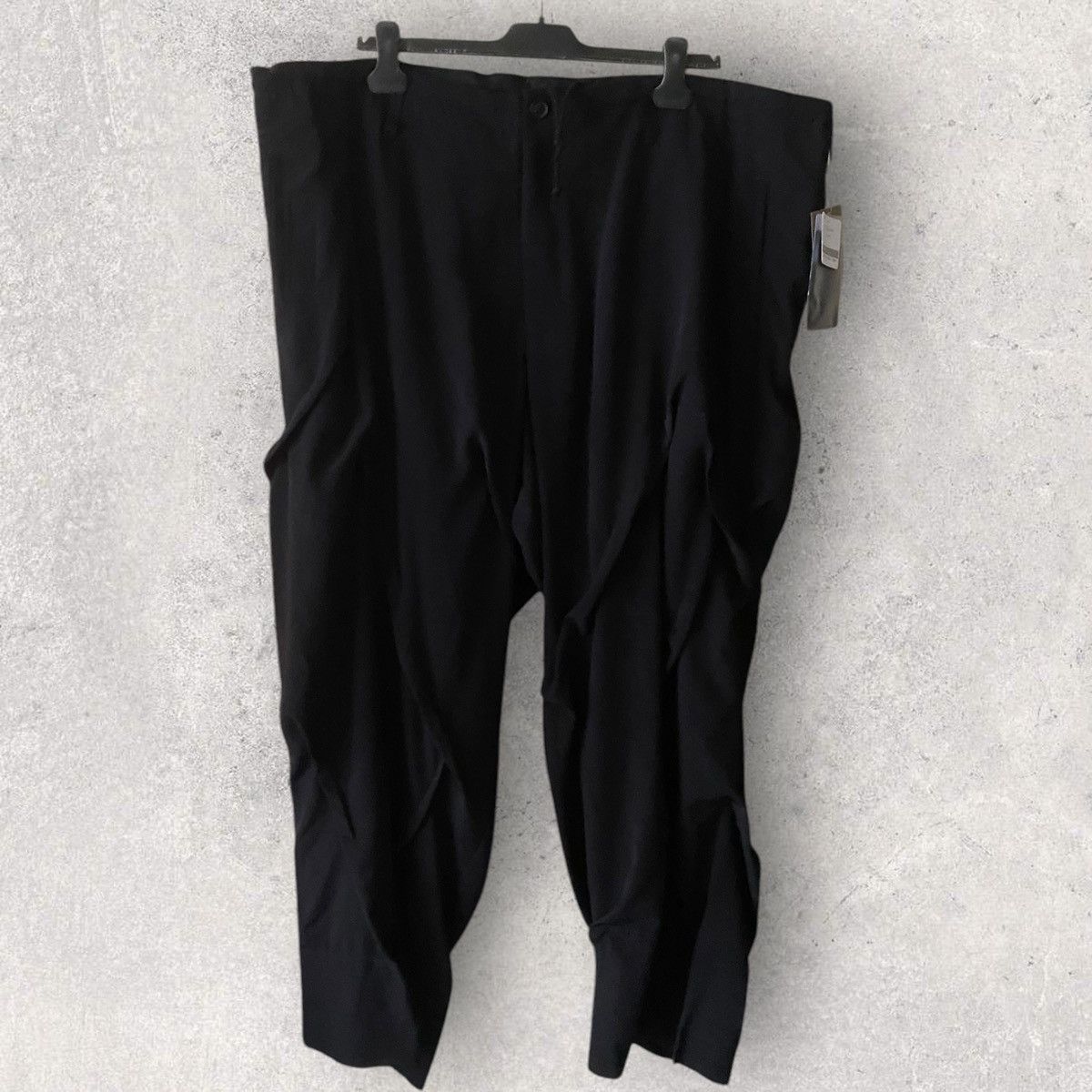 Yohji Yamamoto NWT S/S23 Rayon Blend Shrunk Pants Size US 34 / EU 50 - 5 Thumbnail