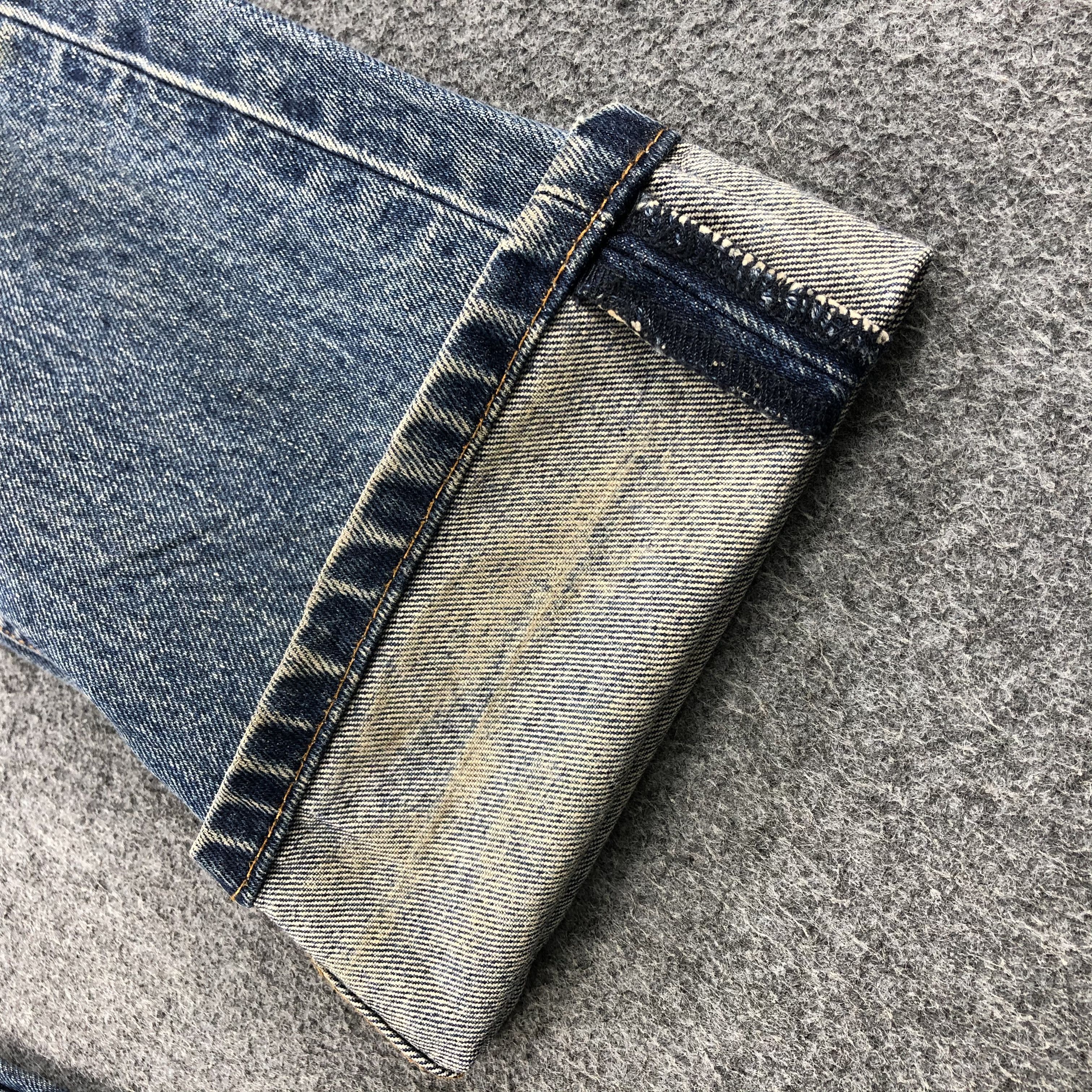 Levi's Rusty Wash Vintage Levis 505 Jeans Faded Blue Denim-J1037 Size US 30 / EU 46 - 6 Thumbnail