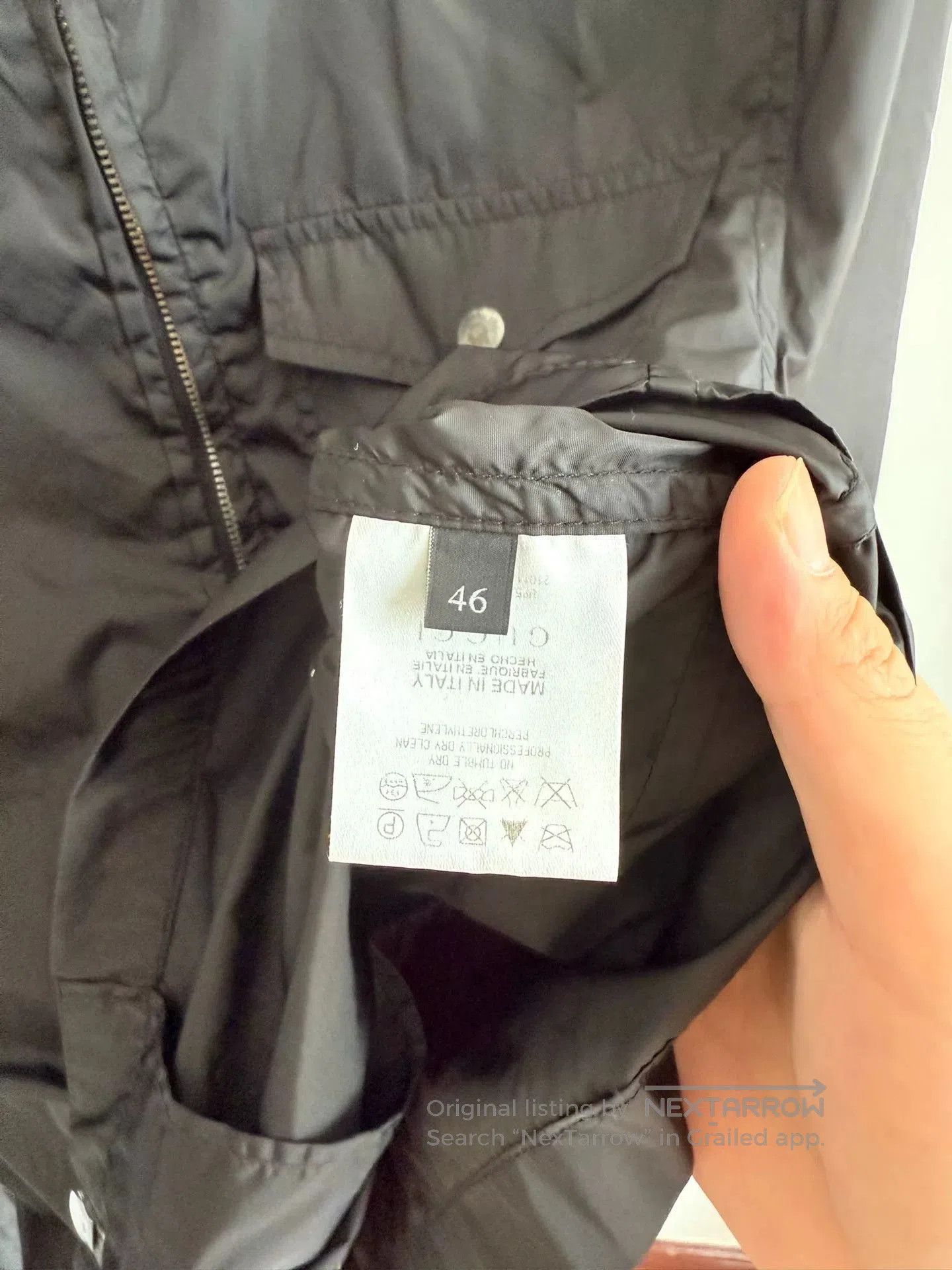 Gucci Portable Nylon Motorcycle Jacket by Gucci. Size US S / EU 44-46 / 1 - 5 Thumbnail