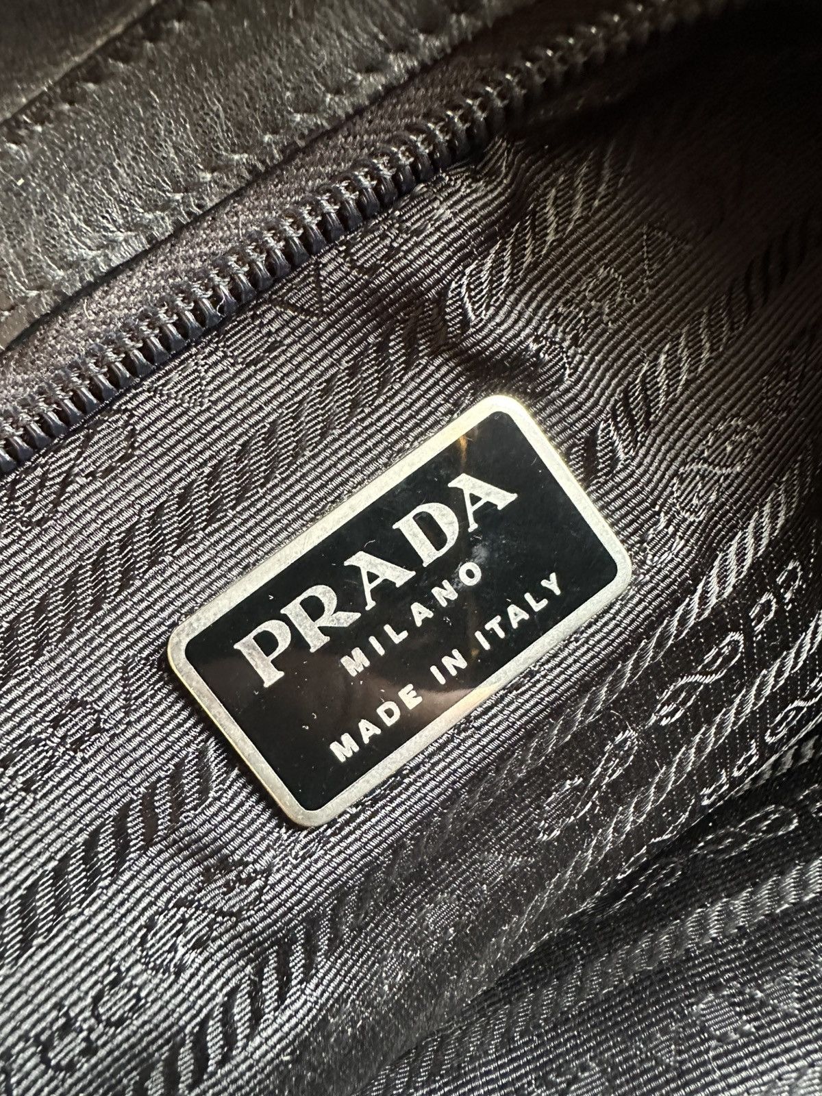 Prada Prada - Archive S/S1999 Holster Crossbody Leather Bag Black Size ONE SIZE - 16 Thumbnail