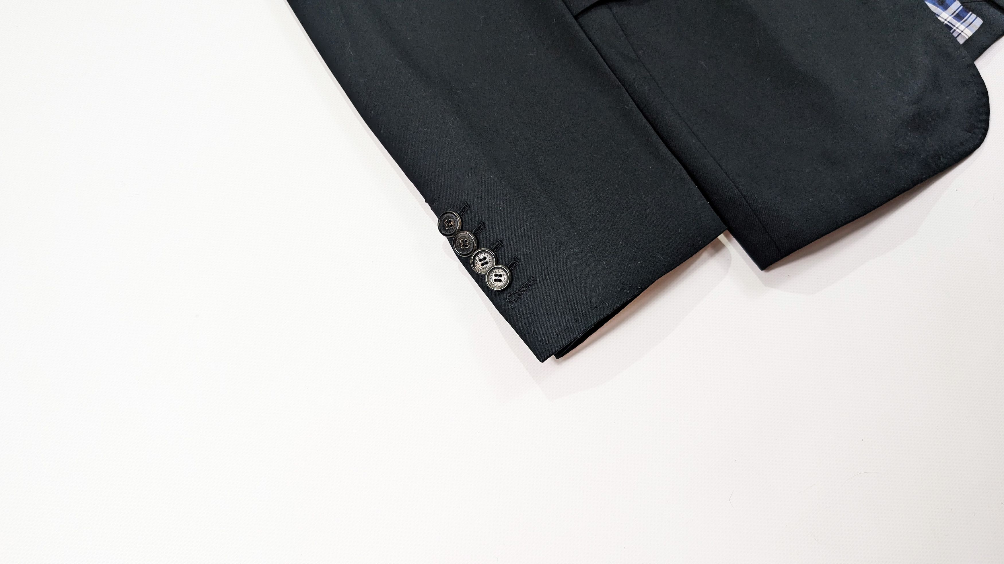 Dsquared2 Dsquared2 Black Cotton 3 Button Blazer Jacket Size 40R Size 40R - 5 Thumbnail