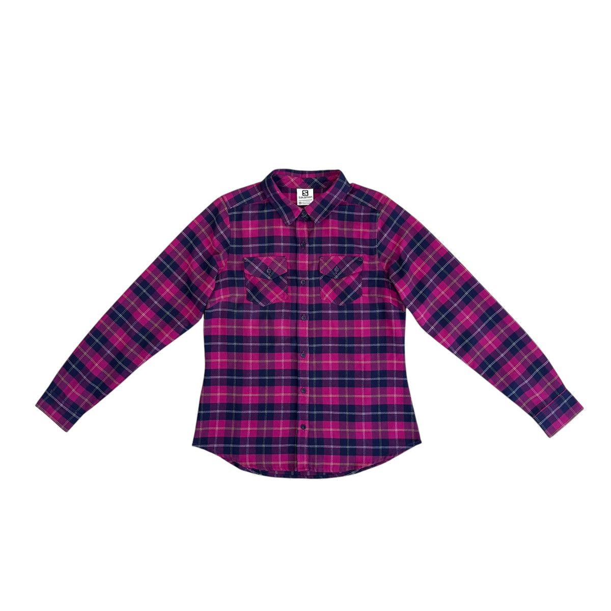 Salomon Salomon Women Flannel Button Shirt Size M Size M / US 6-8 / IT 42-44 - 1 Thumbnail