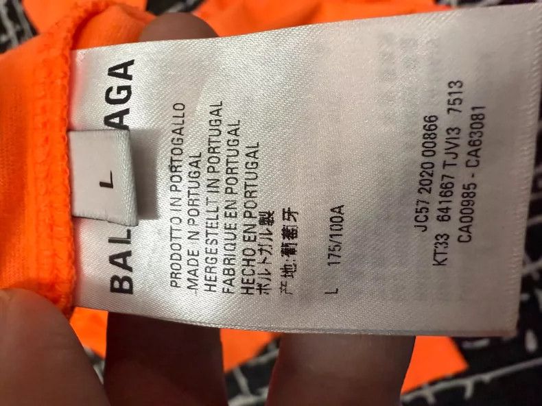 Balenciaga Balenciaga Seven languages letter Logo pattern printing lo Size US L / EU 52-54 / 3 - 5 Thumbnail