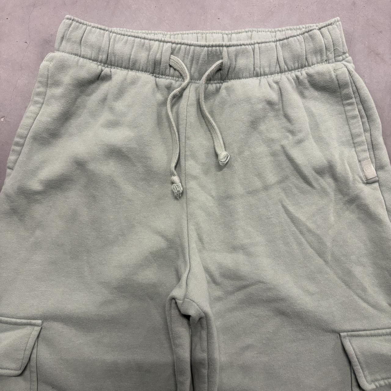 Vintage Crazy Vintage Y2K/2000s Super Baggy Wideleg Mint Green Sweatpants! Size US 28 / EU 44 - 2 Thumbnail