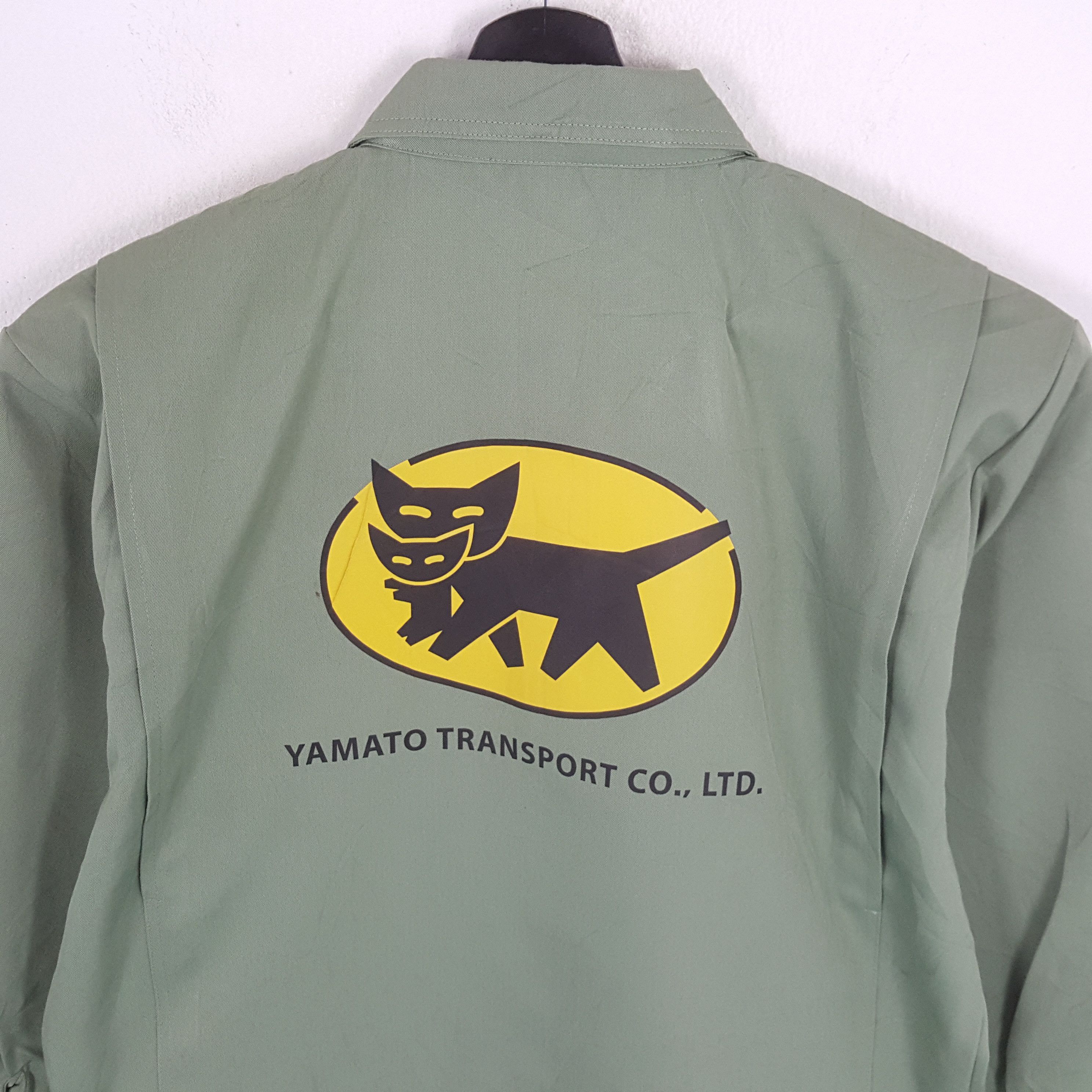 Japanese Brand × Vintage YAMATO TRANSPORT Japanese Workwear Custom Art Jacket Size US L / EU 52-54 / 3 - 2 Thumbnail