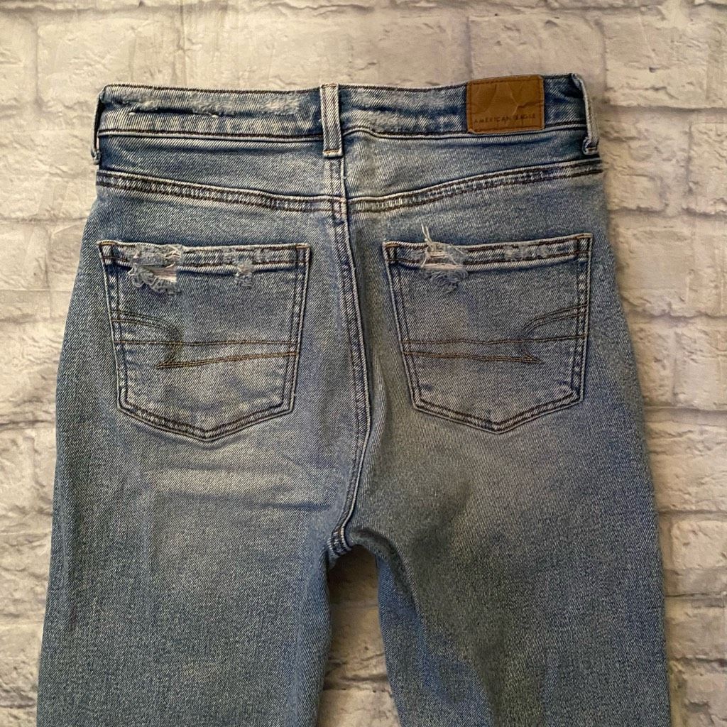American Eagle Outfitters American eagle outfitters women 2 stretch ripped distressed Size 26" / US 2 / IT 38 - 7 Thumbnail