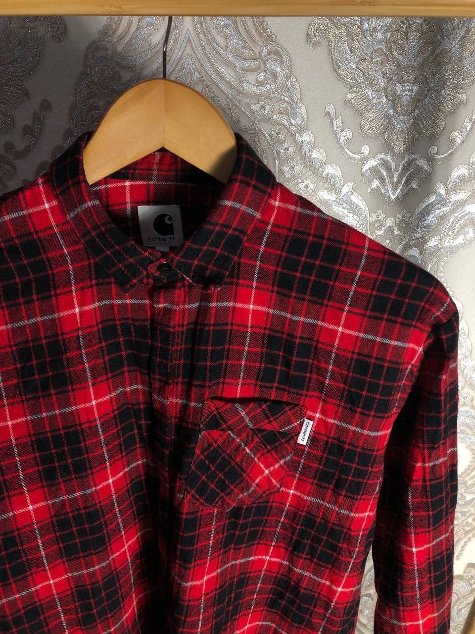 Carhartt Wip × Vintage VERY RARE CARHARTT WORK IN PROGRESS LONG SLEEVE SHIRT Y2K Size US XS / EU 42 / 0 - 2 Thumbnail