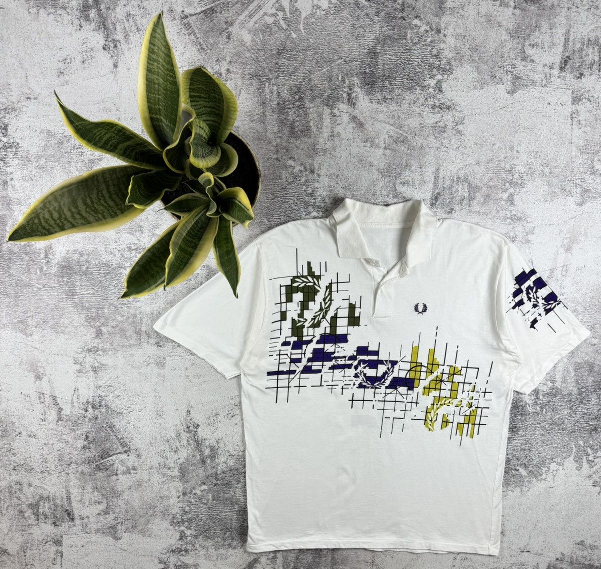 Fred Perry Fred Perry England Embroidered Retro Jersey Polo T Shirt Tee Size US XL / EU 56 / 4 - 1 Thumbnail