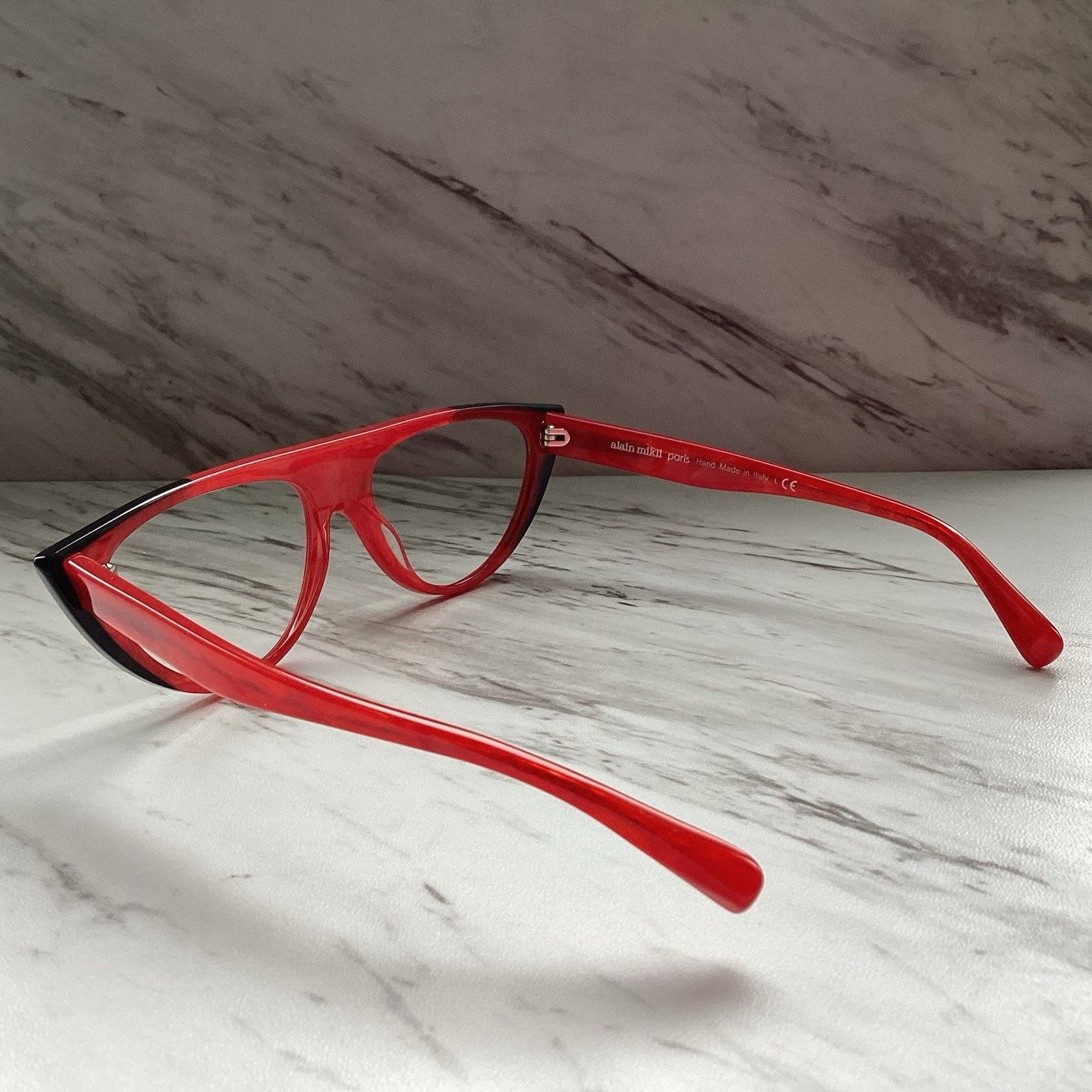 Alain Mikli Alain Mikli Womens Eyewear Frames Miss J Red AO5031, Cat Eye Size ONE SIZE - 10 Thumbnail