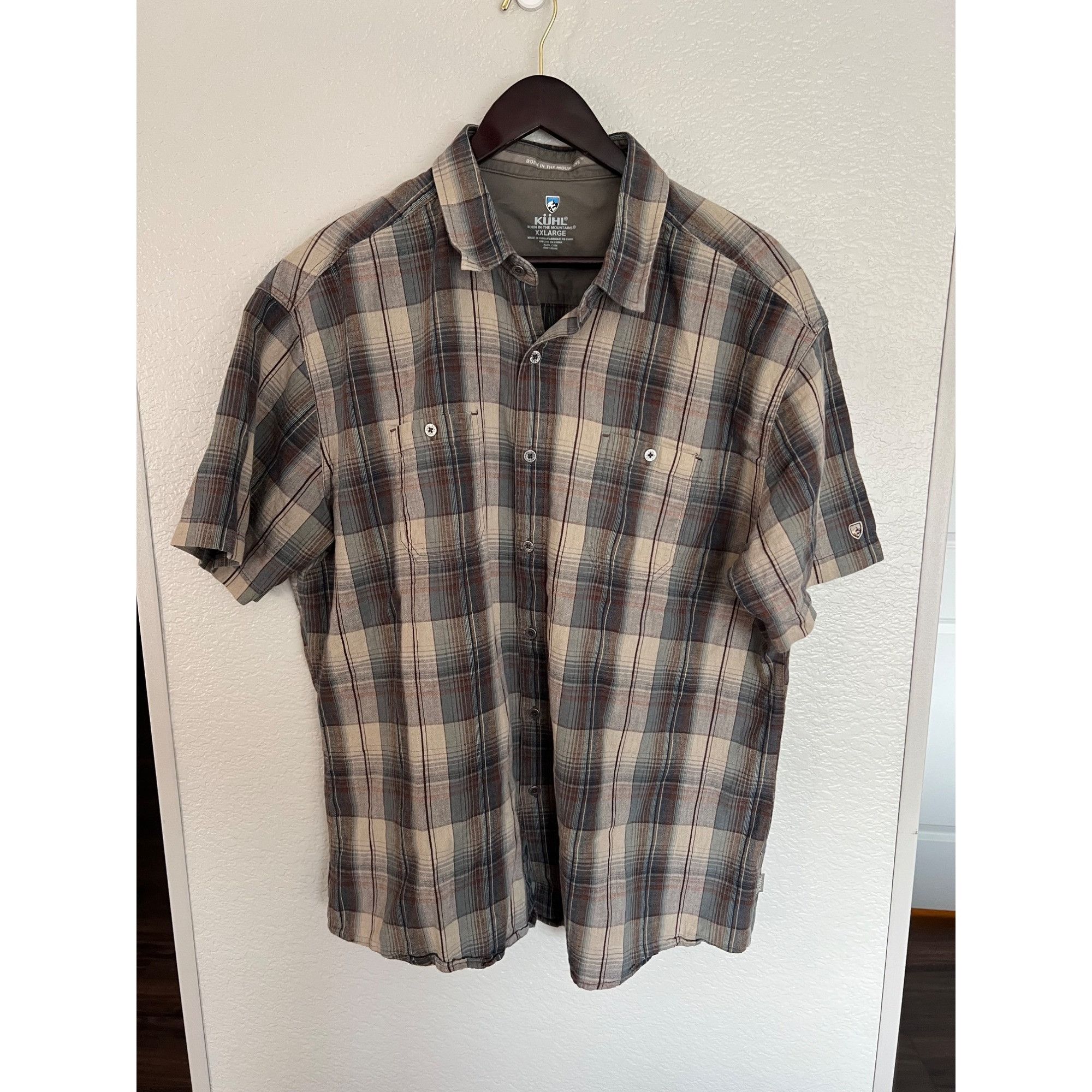 Kuhl Kuhl Short Sleeve Linen Blend Button Up Shirt - Size XXL Size US XXL / EU 58 / 5 - 1 Thumbnail