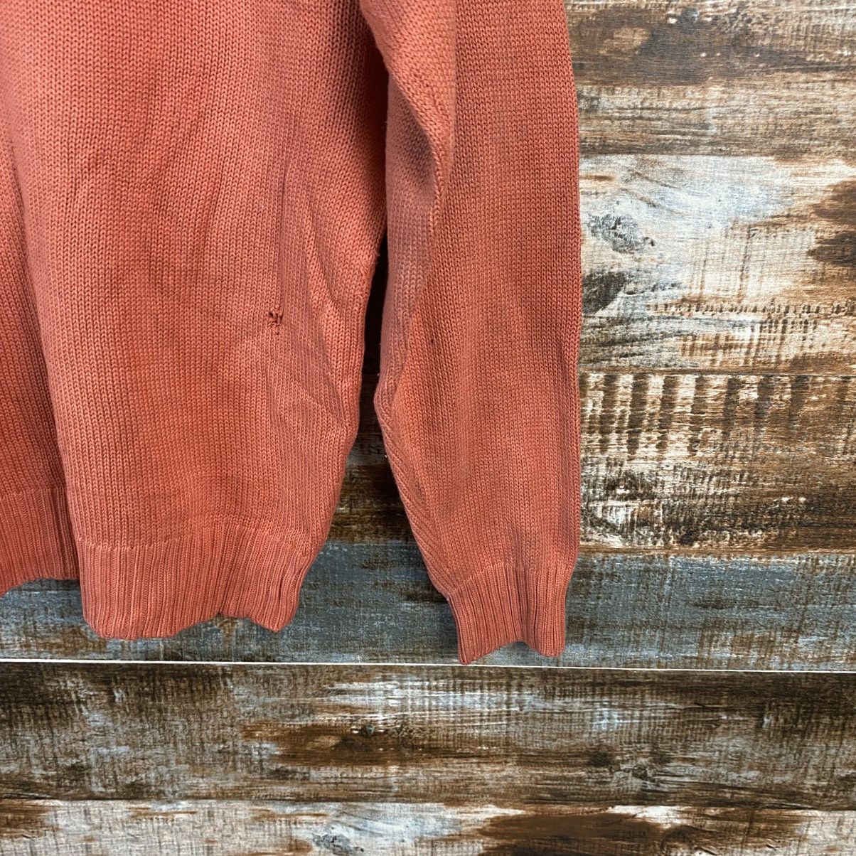 Vintage DL Uniqlo Vintage worn ripped distressed Sweaters #C1195 Size US M / EU 48-50 / 2 - 18 Thumbnail