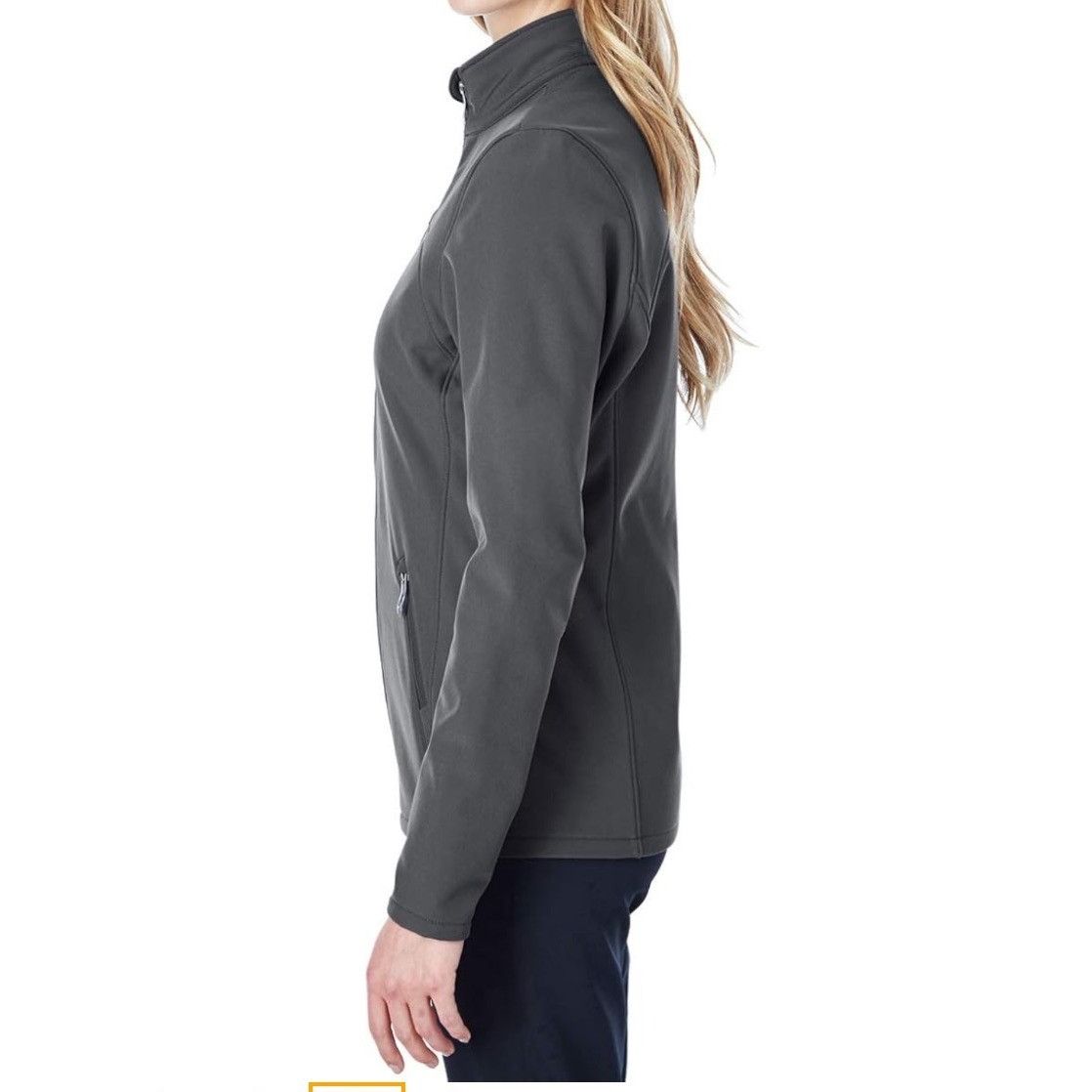 Spyder Spyder Ladies Transport Polar Gray Softshell Waterproof Zip Size M / US 6-8 / IT 42-44 - 3 Thumbnail
