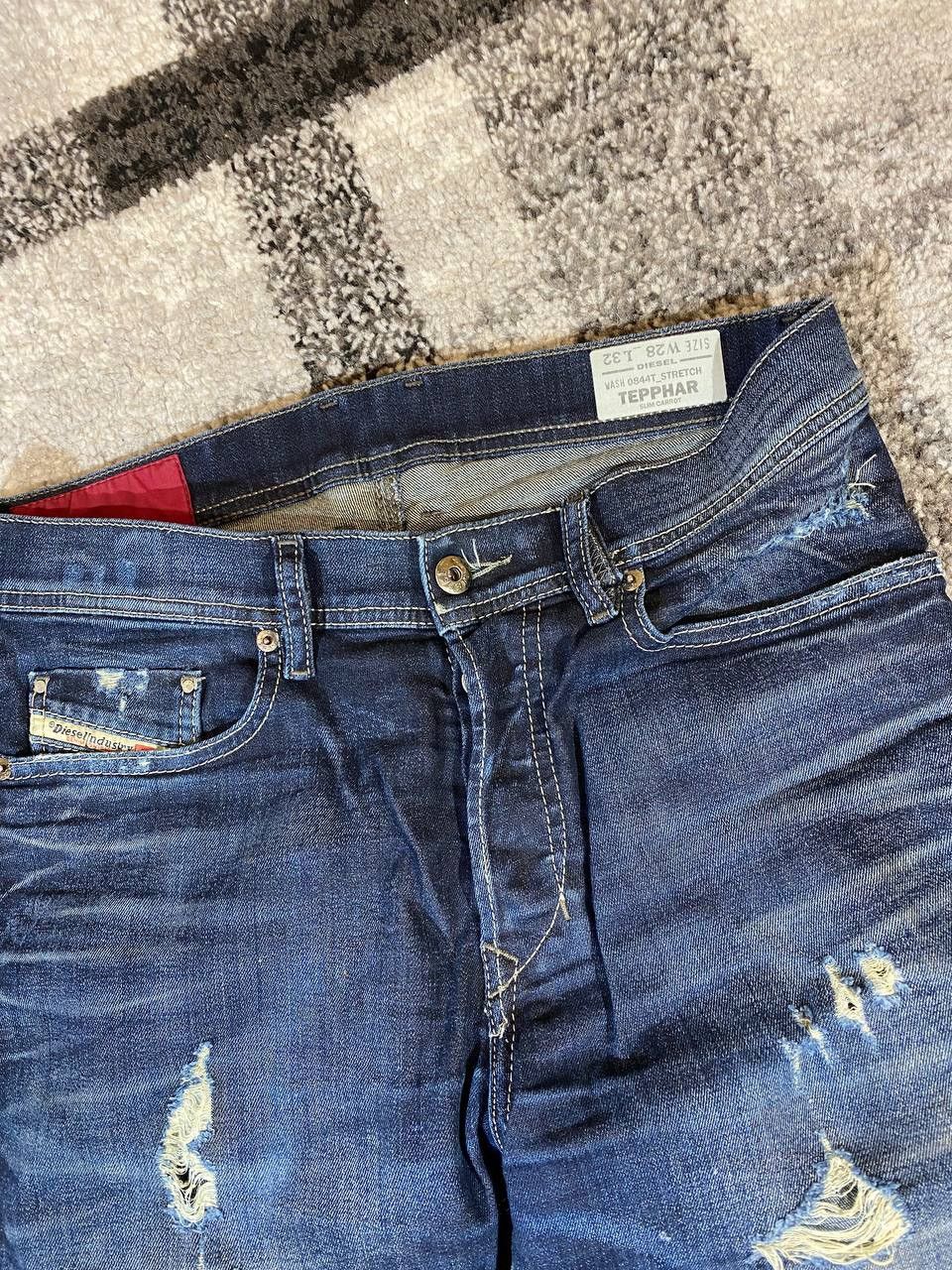 Diesel Diesel Tepphar slim carrot jeans men size w 28 l 32 blue Size US 28 / EU 44 - 5 Thumbnail