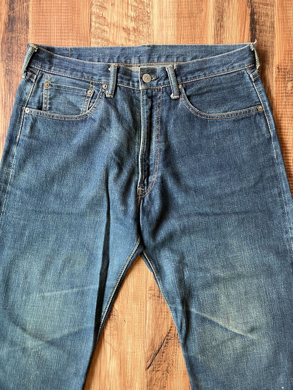 Japanese Brand JETT RINK JTX-1Z W33 x L34 Japanese Selvedge Jeans Size US 33 - 5 Thumbnail