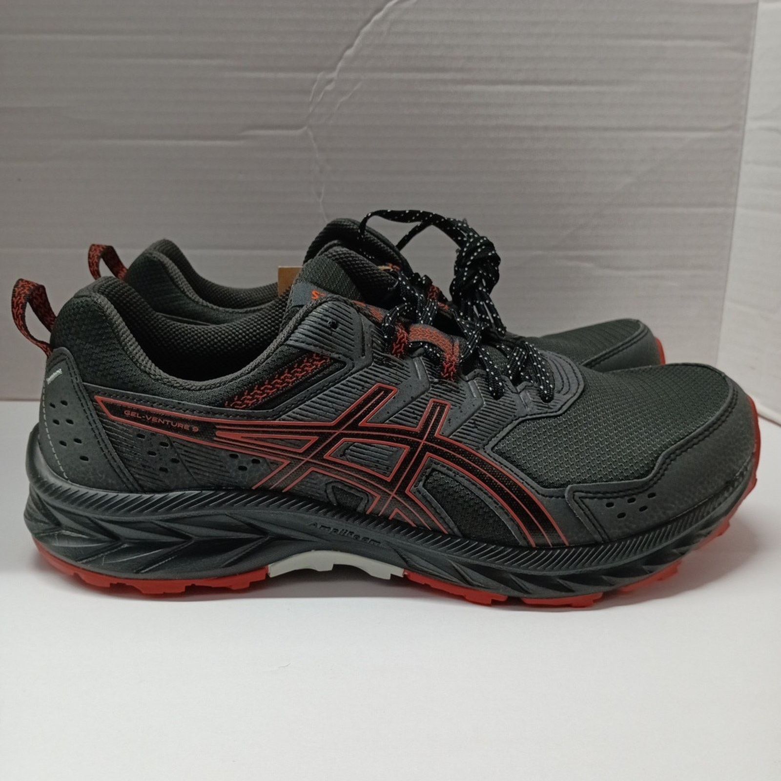 Asics ASICS Gel-Venture 9 Shoes Men's Size 11 Wide (4E) Gray Red Size US 11 / EU 44 - 1 Thumbnail