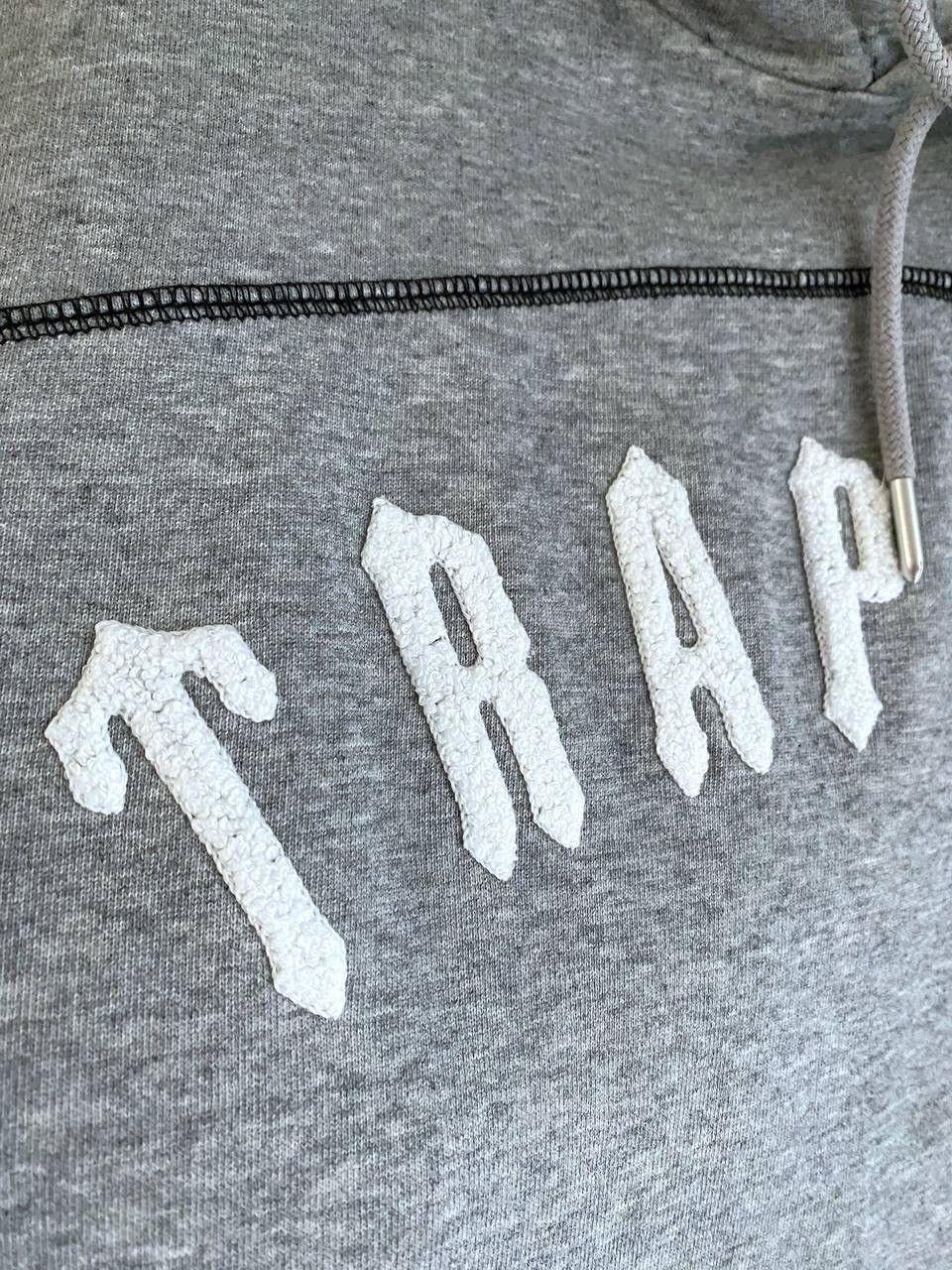 Trapstar London Trapstar It's a Secret Big Teddy Logo Men's Grey Hoodie, L Size US L / EU 52-54 / 3 - 10 Thumbnail
