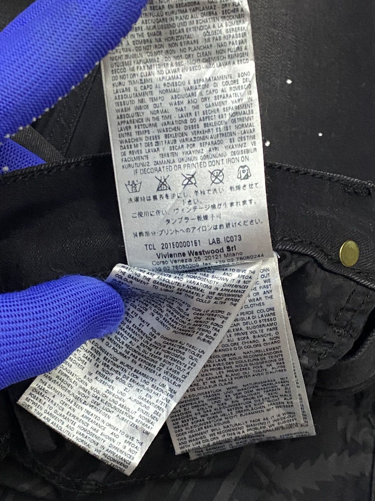 Vivienne Westwood Vivienne Westwood Anglomania Ripped Distressed Skinny Jeans Size US 33 - 11 Thumbnail