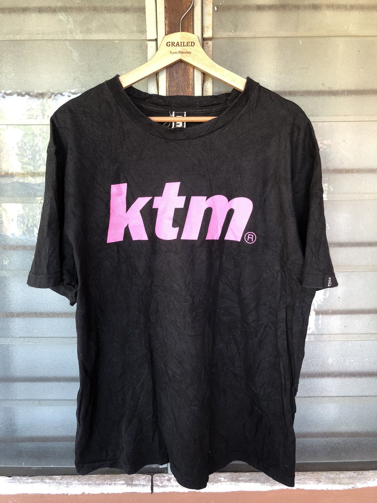 Japanese Brand Vintage KTM Madam Big Photo Shirt Tee Size US L / EU 52-54 / 3 - 2 Thumbnail