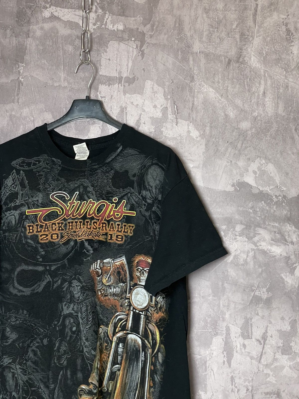 Band Tees × West Coast Choppers Vintage Sturgis Black Hills Rally 2019 T Shirt Size US L / EU 52-54 / 3 - 3 Thumbnail