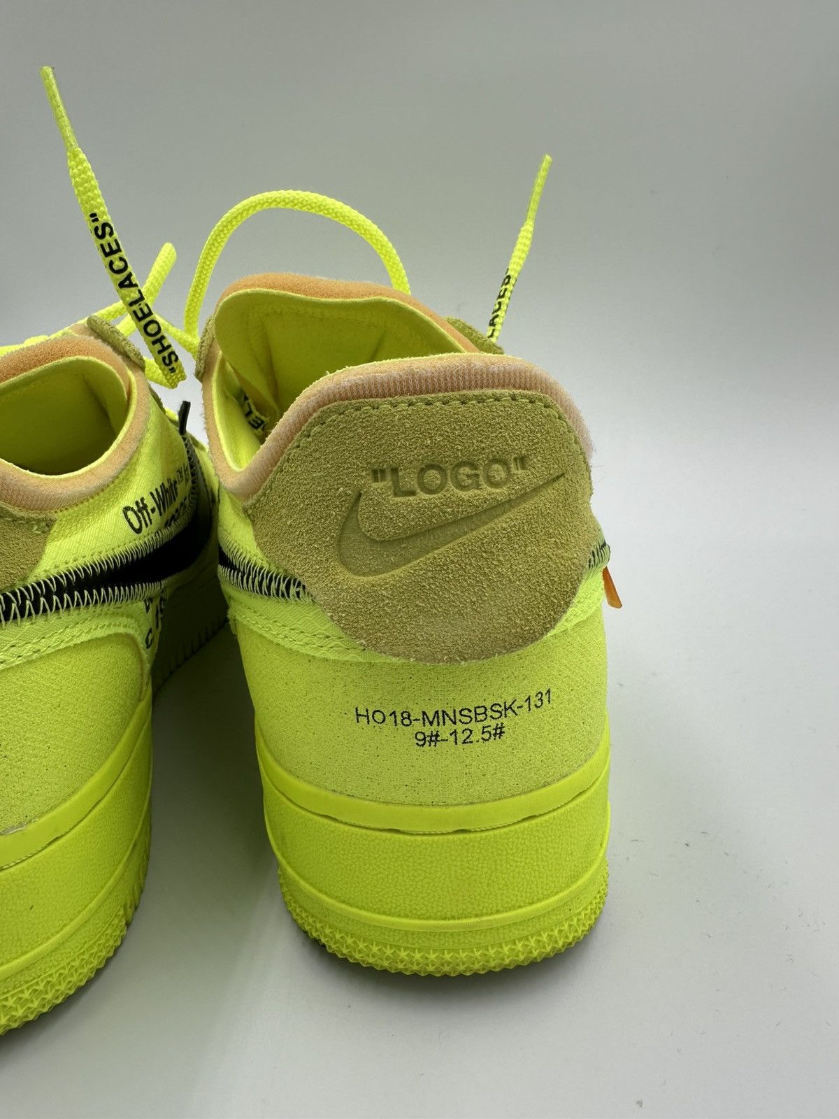 Nike × Off-White Nike OFF-White Volt Air Force 1 Size US 10 / EU 43 - 10 Thumbnail