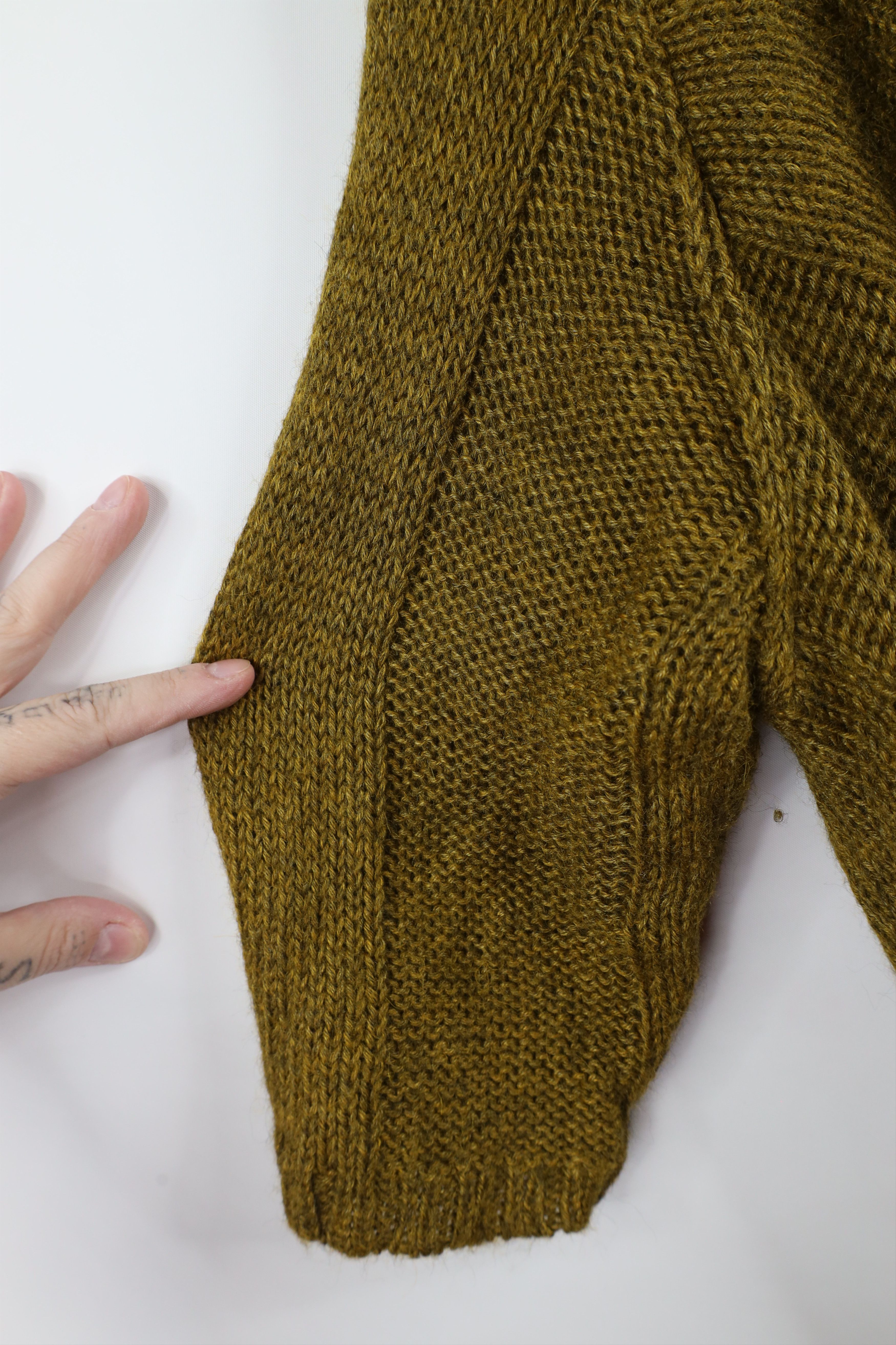 Eileen Fisher × Vintage Eileen Fisher Silk Knit Open Front Wrap Cardigan Sweater Size L / US 10 / IT 46 - 7 Thumbnail