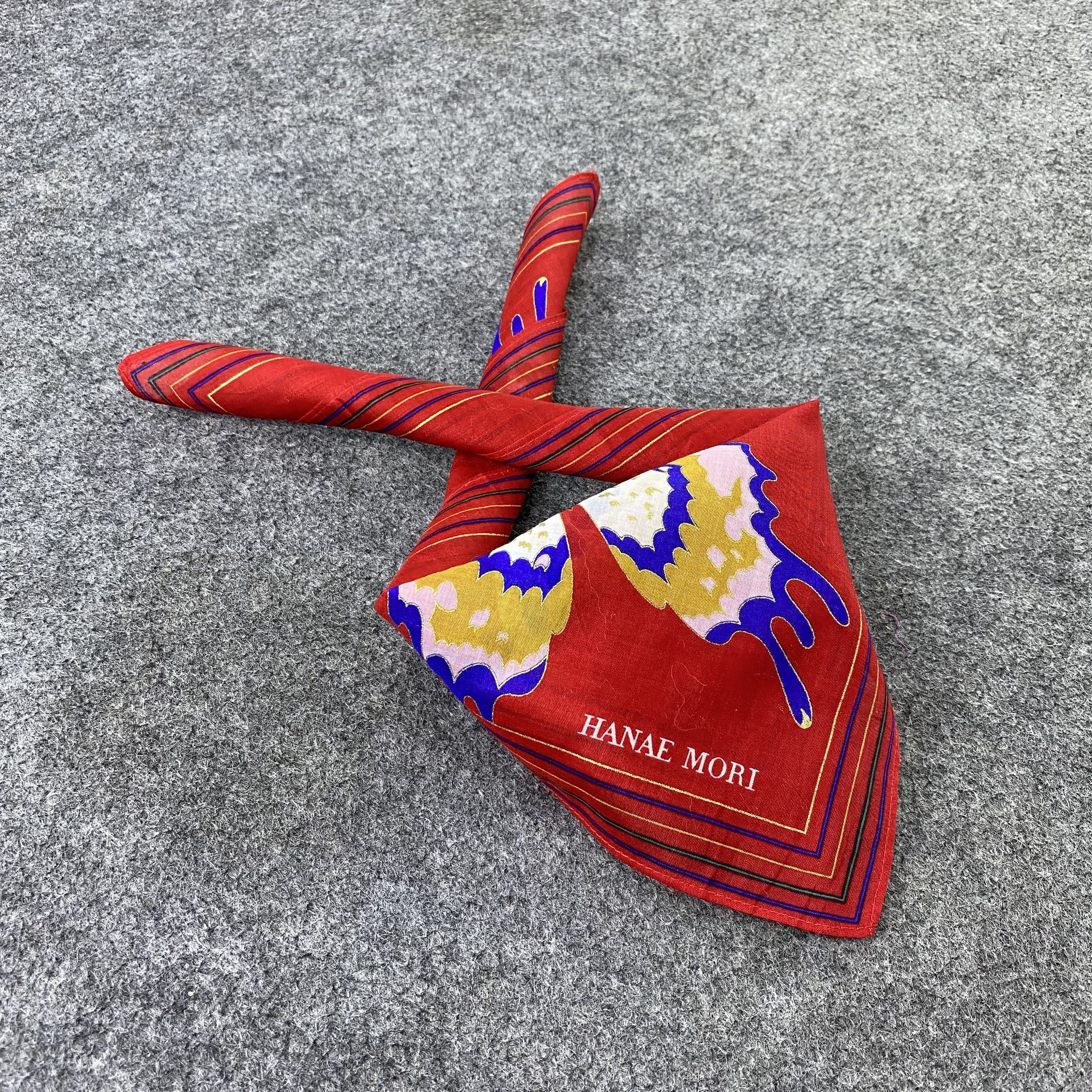 Hanae Mori Hanae Mori Handkerchief / Bandana / Neckerchief-B1348 Size ONE SIZE - 1 Thumbnail