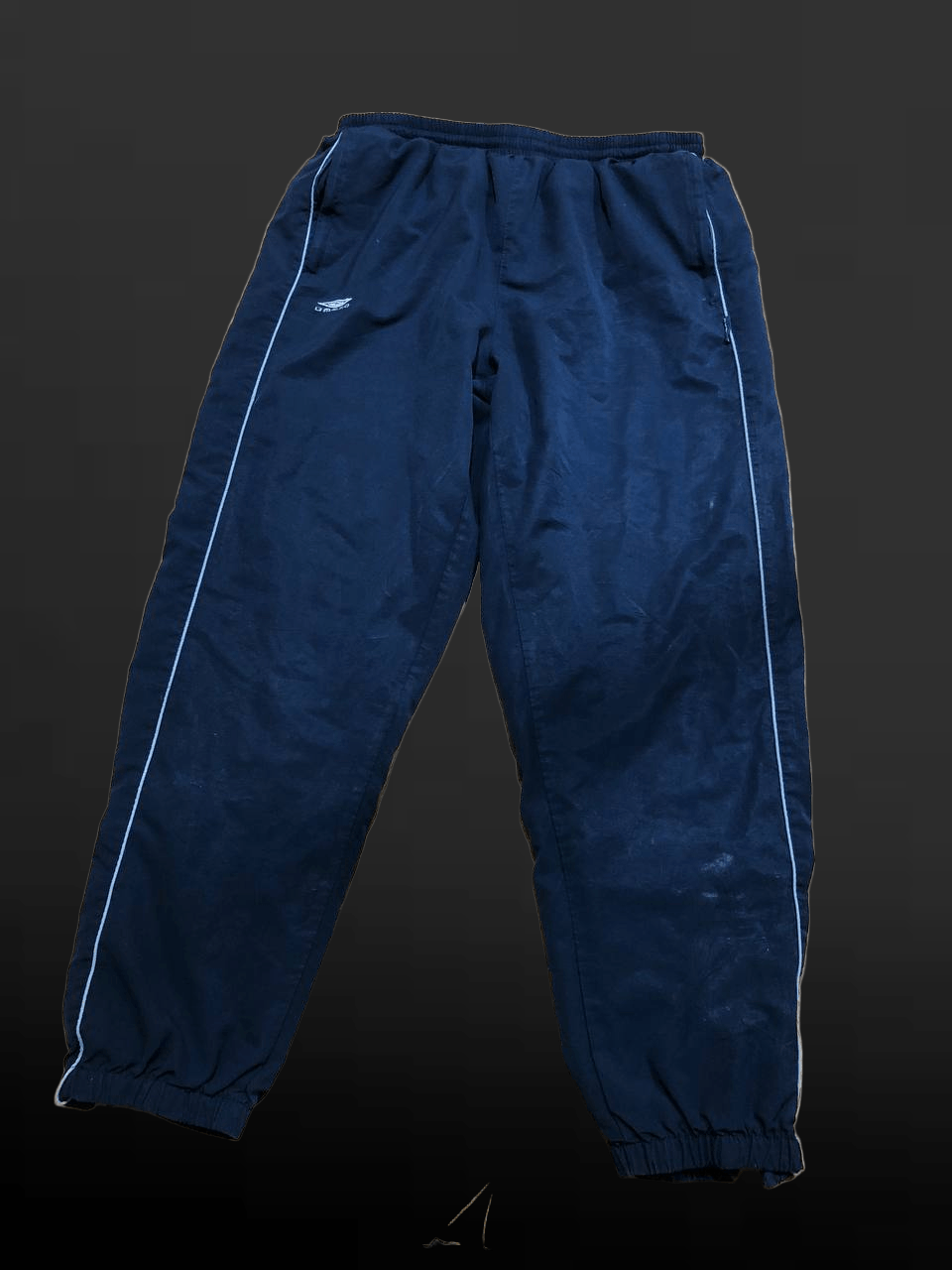 Umbro Vintage UMBRO Track Pants Blue Small Logo Men's Size US 36 / EU 52 - 1 Thumbnail