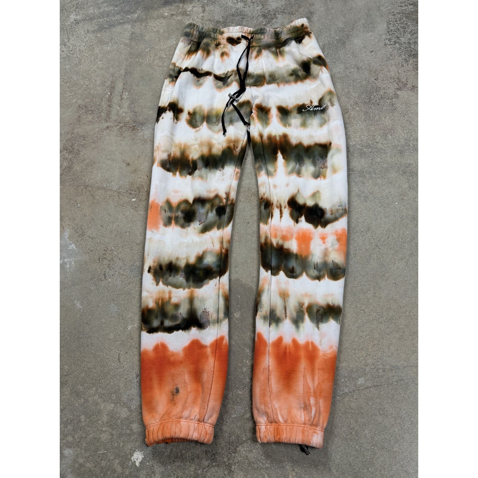 Amiri Amiri Sweats Orange Tie Dye Used Medium Size US 32 / EU 48 - 1 Thumbnail