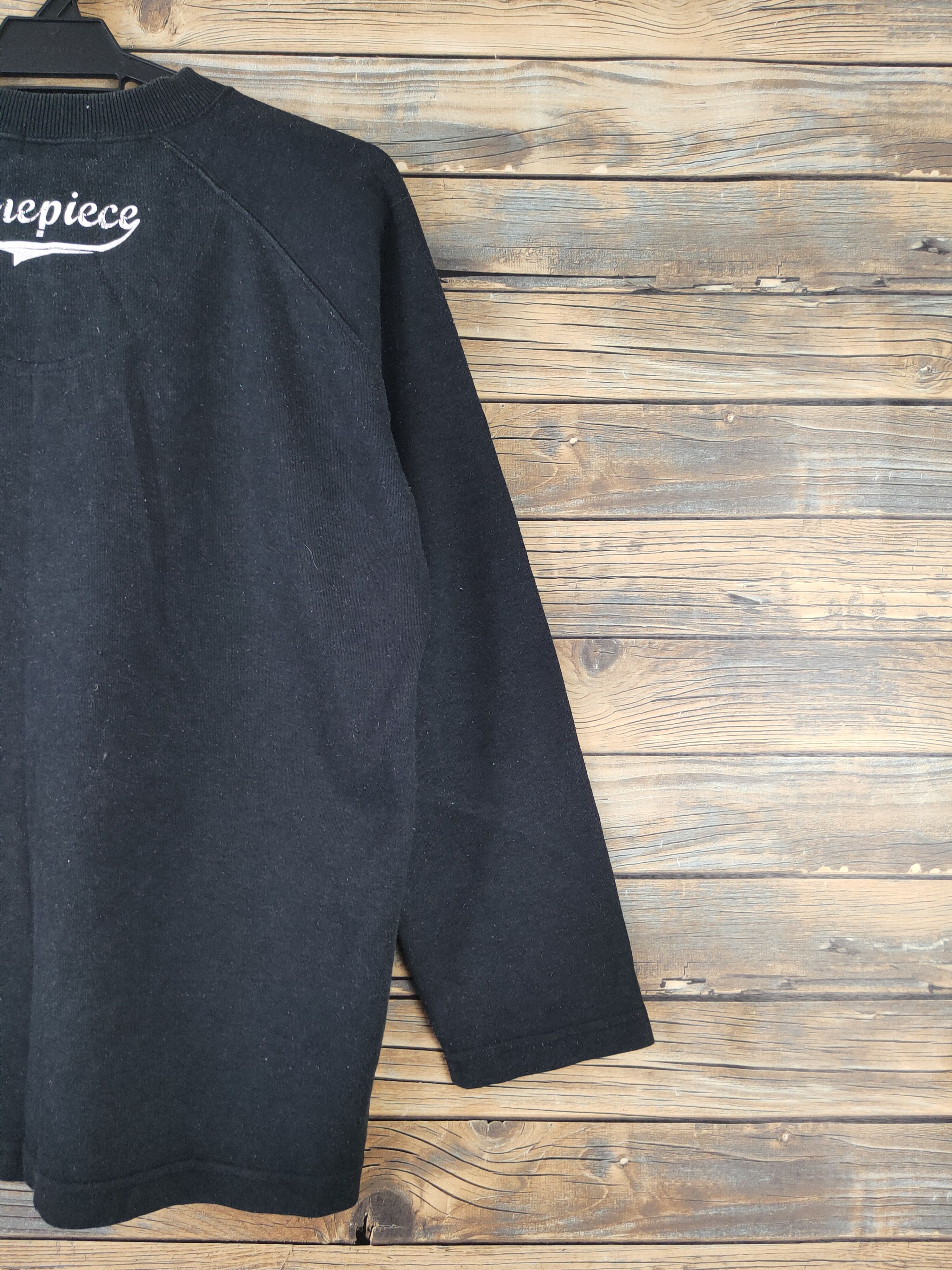 One Piece DL One Piece Black Long Sleeve T-shirt #565 Size US L / EU 52-54 / 3 - 11 Thumbnail