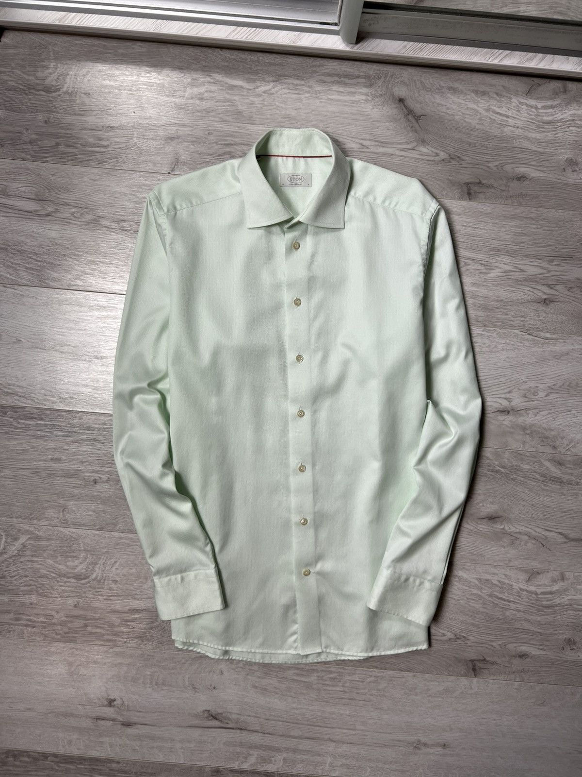 Eton Eton Button Up Long Sleeve Men’s Shirt Size L Size US L / EU 52-54 / 3 - 1 Thumbnail