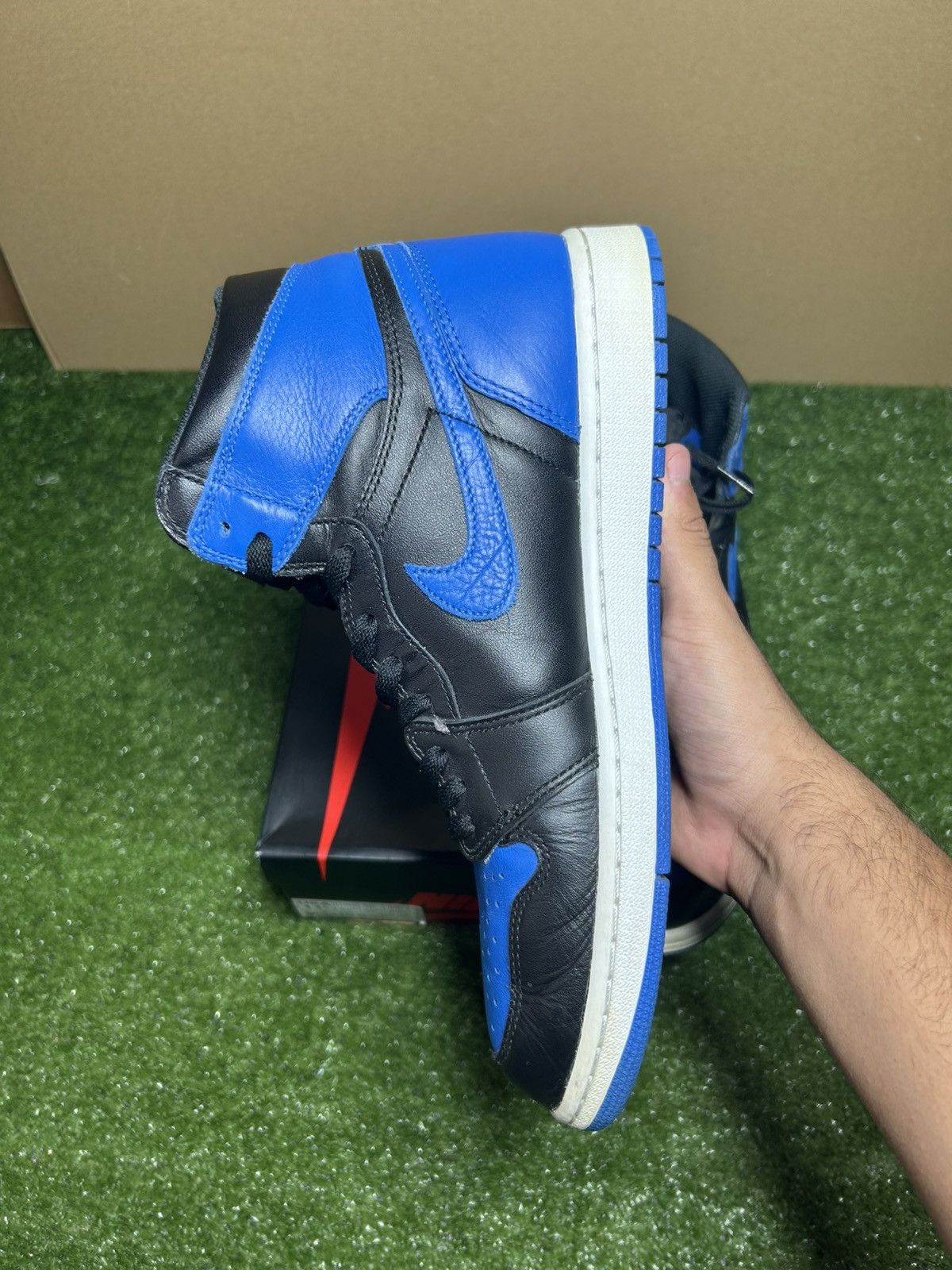 Jordan Brand Jordan 1 Royal 2017 Size US 11.5 / EU 44-45 - 8 Thumbnail