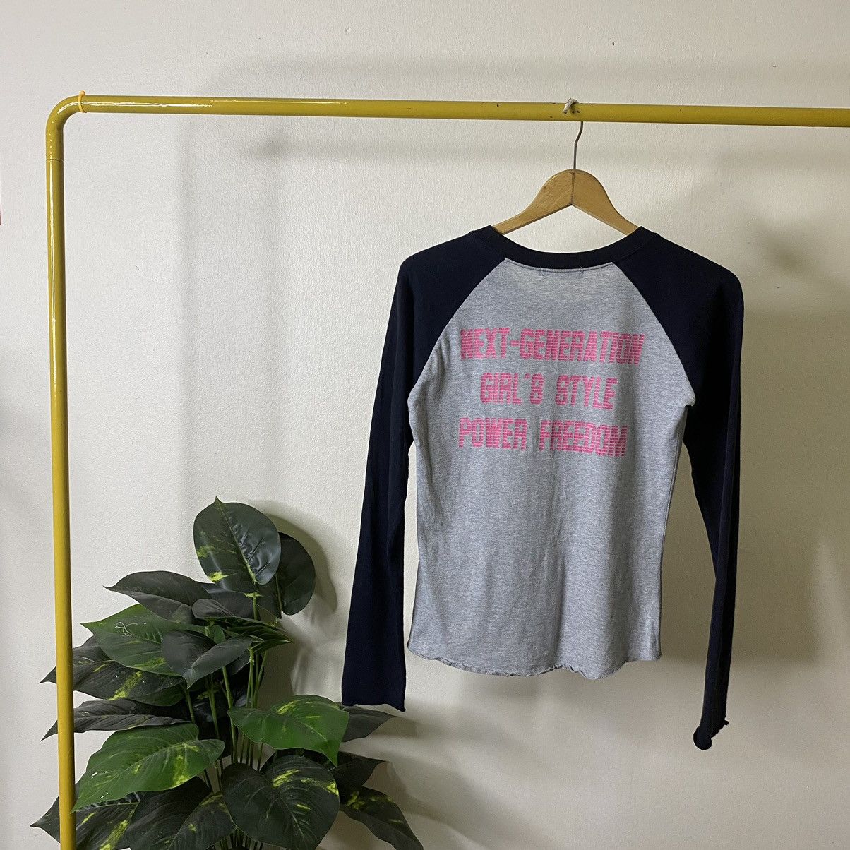Hysteric Glamour × Japanese Brand Shake Shake Hysteric Glamour Style Raglan Tee Size US XS / EU 42 / 0 - 4 Thumbnail