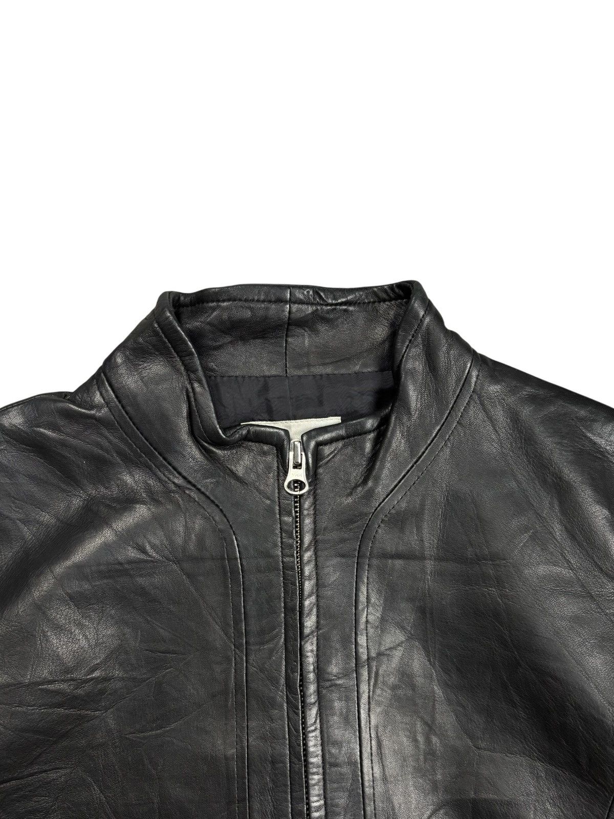 Ekam 2000s 7 Cross - Vkei Style Leather Jacket Size US M / EU 48-50 / 2 - 6 Thumbnail