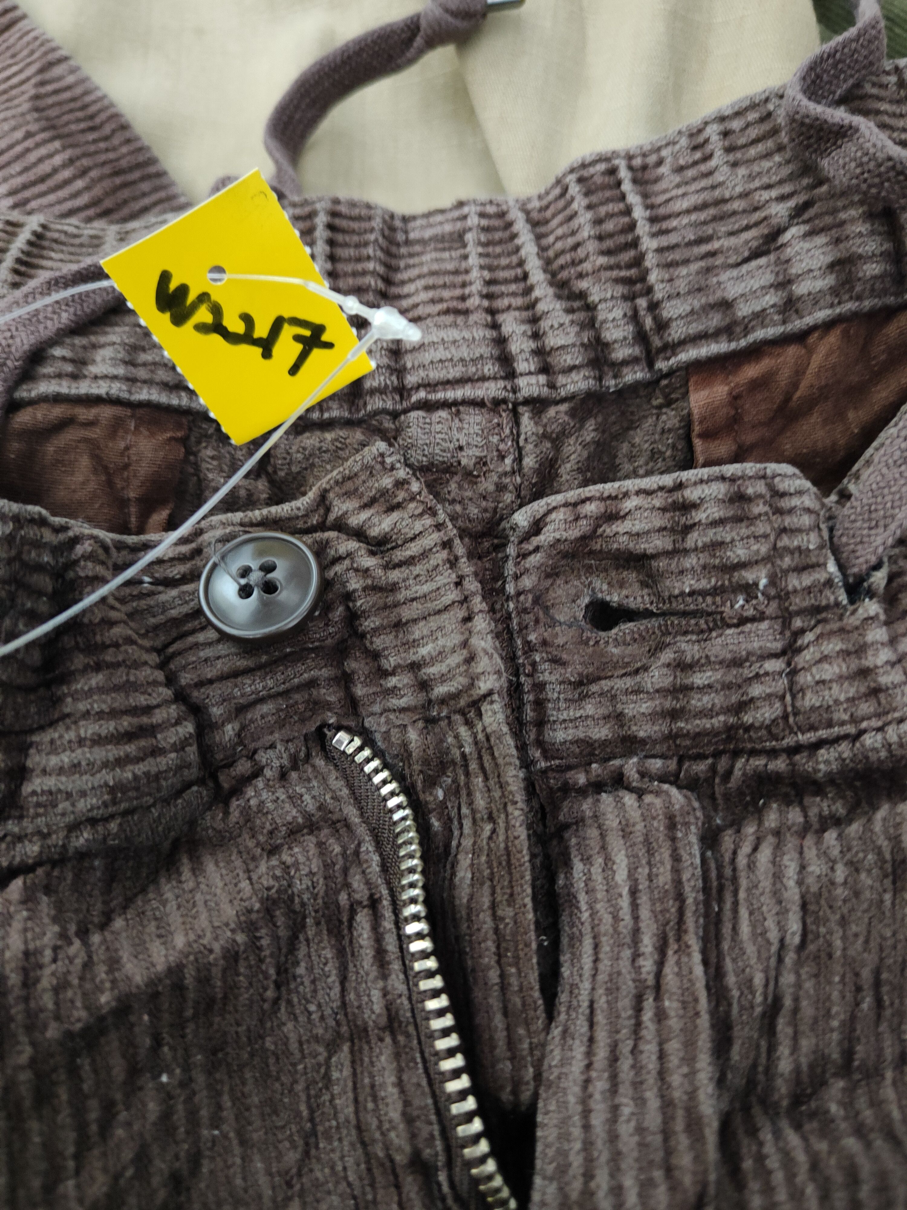 Vintage Beams Heart Dark Brown vintage Corduroy Pants #W2217 Size US 29 - 15 Thumbnail