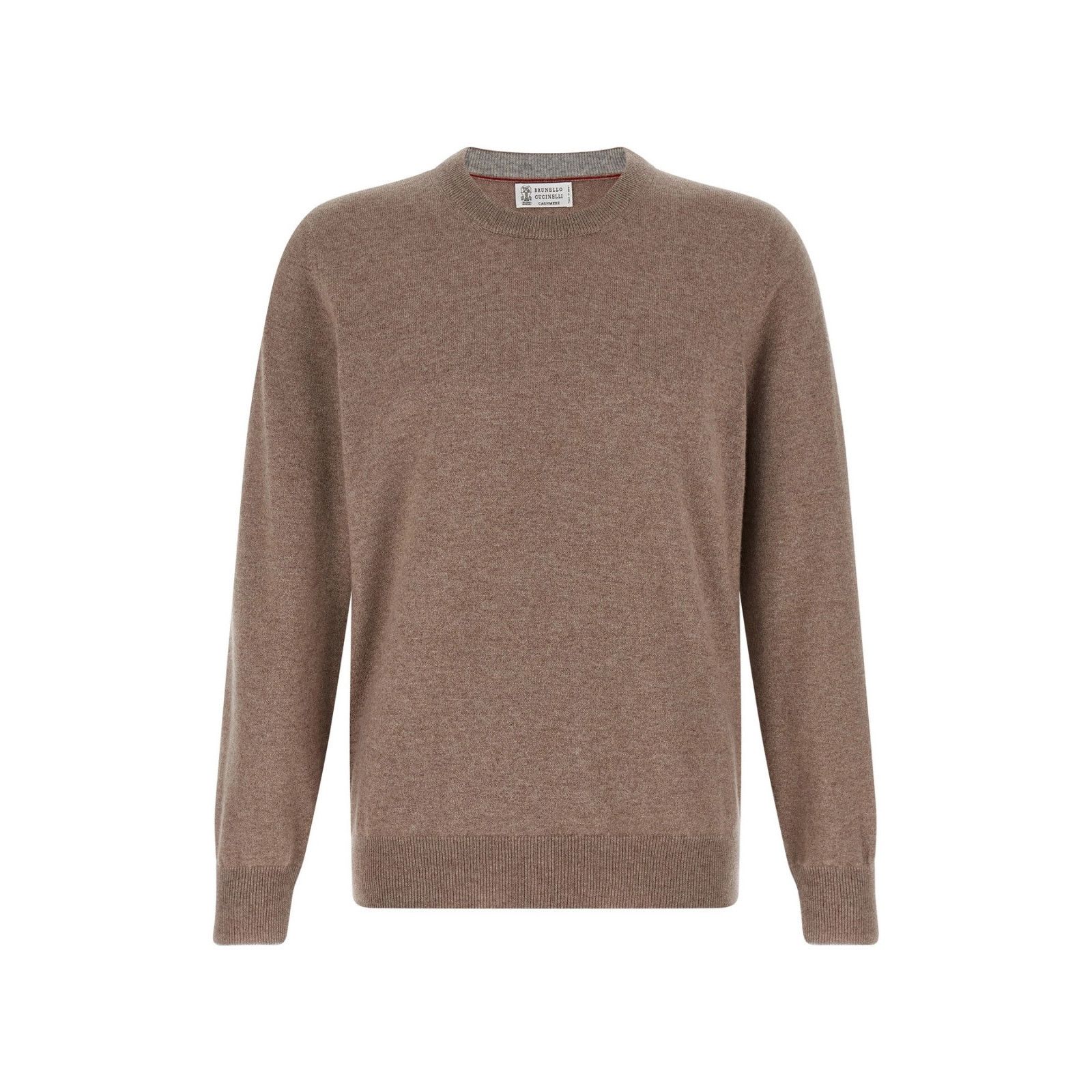 BRUNELLO CUCINELLI Beige Cashmere Sweater New & Authentic (M