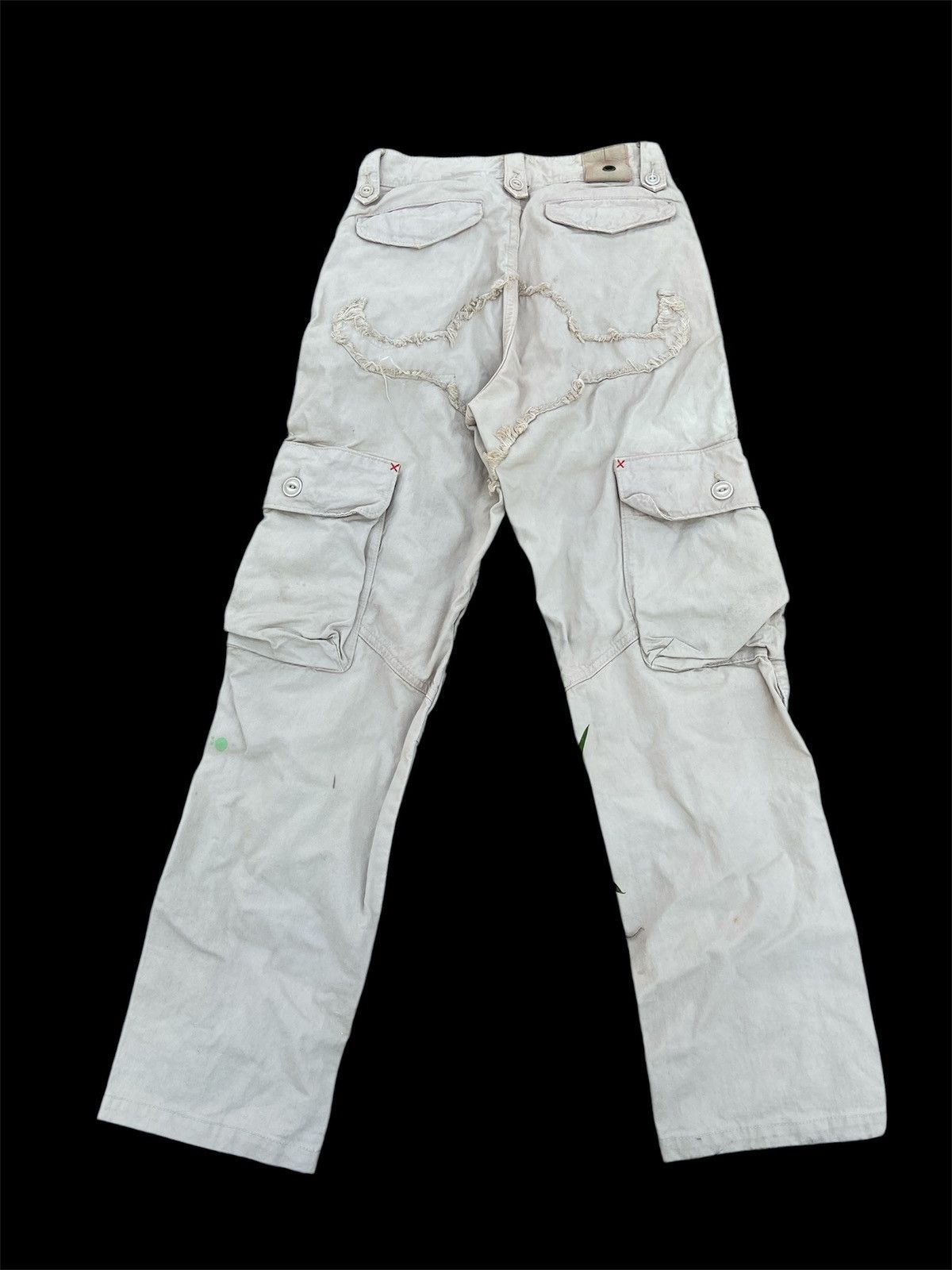 If Six Was Nine × Japanese Brand × Vintage Vintage Smile Jeans Cargopant Size US 27 - 2 Thumbnail