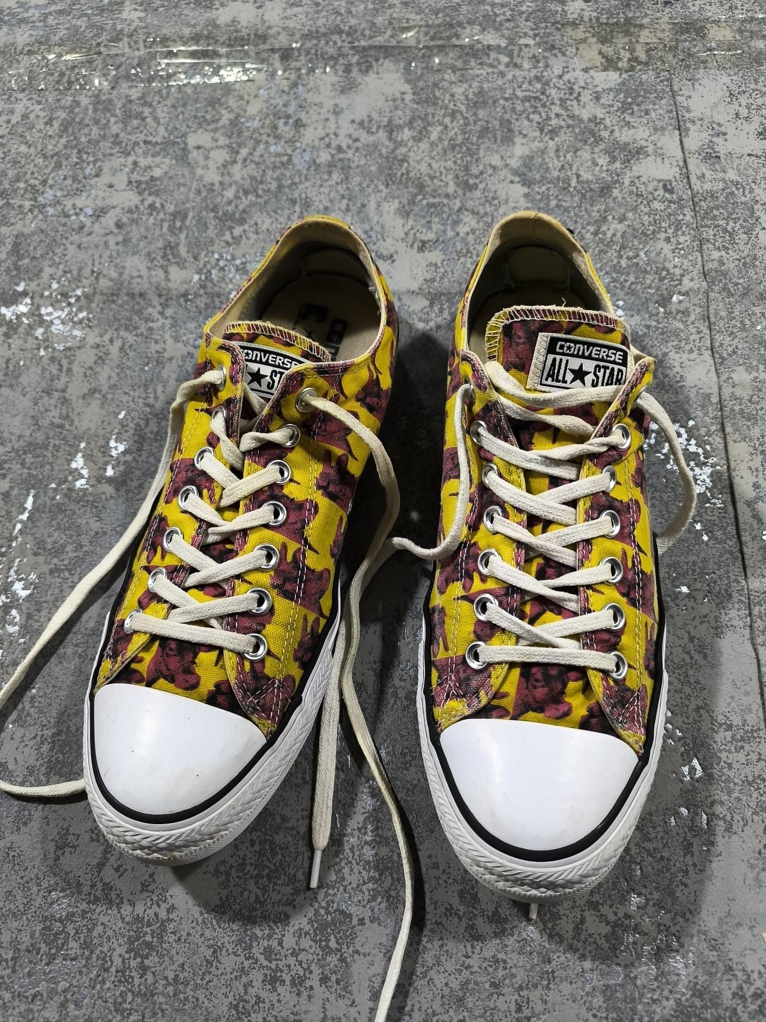 Andy Warhol rare andy warhol converse pop art sneakers Size US 11 / EU 44 - 3 Thumbnail
