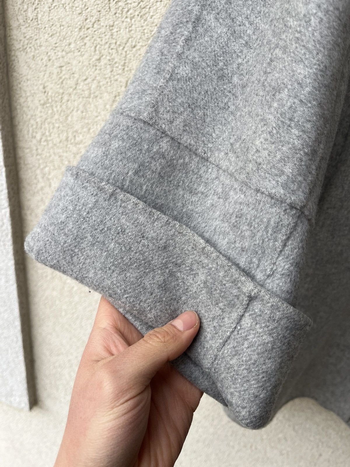 Max Mara × Weekend Max Mara Weekend Max Mara Wool Trench Coat Jacket Snap Close Size XL / US 12-14 / IT 48-50 - 18 Thumbnail