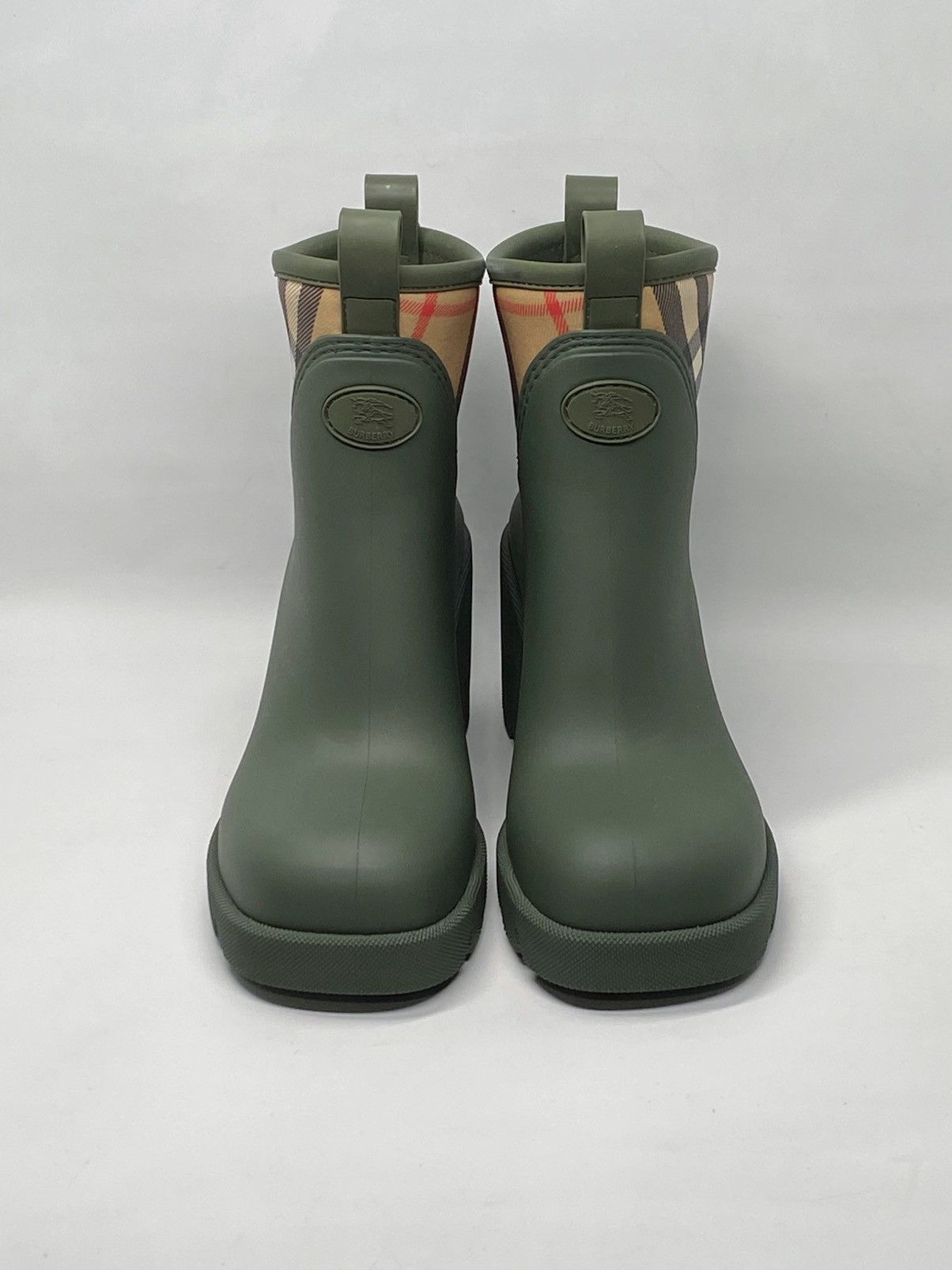 Burberry Burberry Rubber Marsh Stamp Heeled Low Boots​ size 37 Size US 7 / IT 37 - 4 Thumbnail