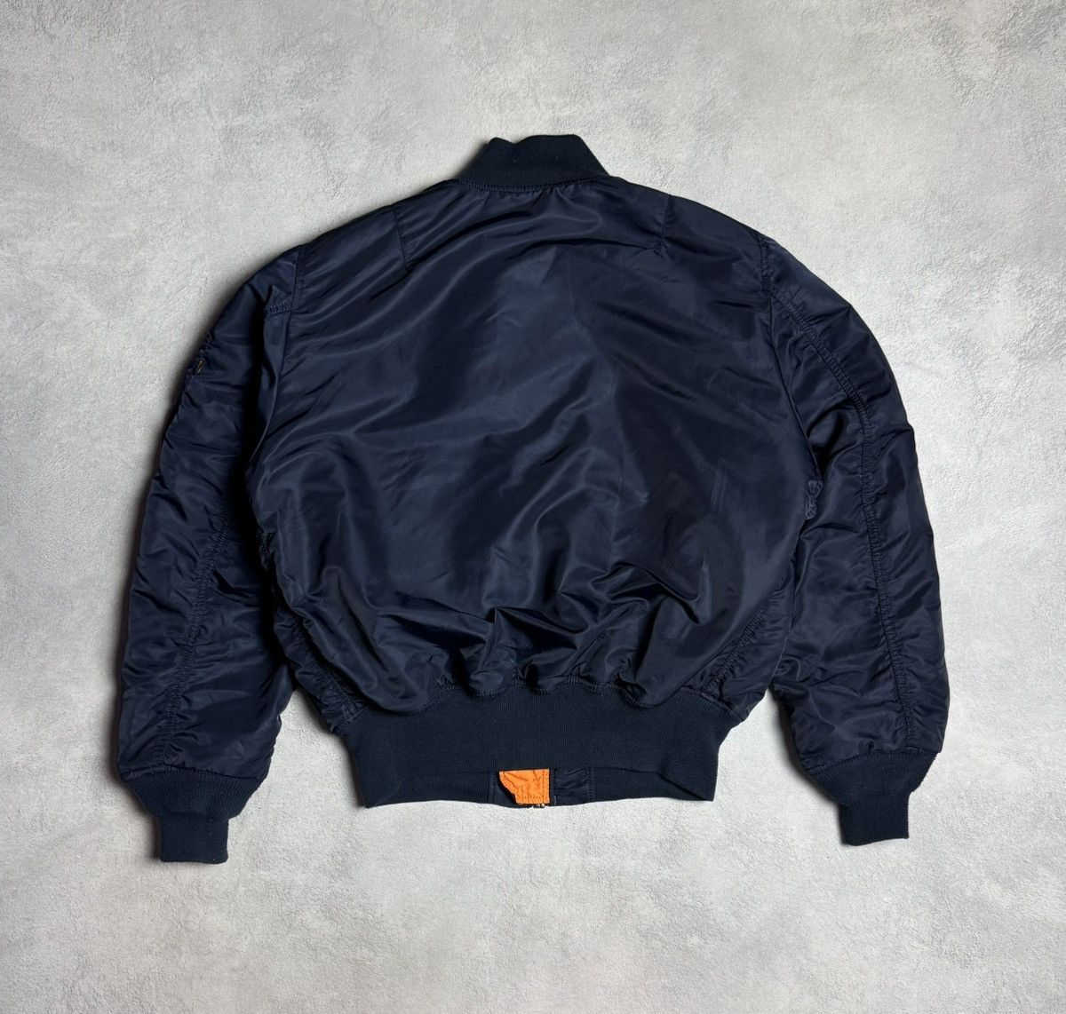 Alpha Industries Alpha Industries MA-1 Bomber Flight Jacket Vintage 1990s Size US L / EU 52-54 / 3 - 2 Thumbnail