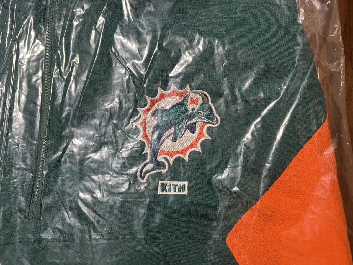 Kith × NFL Kith & '47 for the NFL: Dolphins Quarter Zip Anorak Hood Size US L / EU 52-54 / 3 - 10 Thumbnail