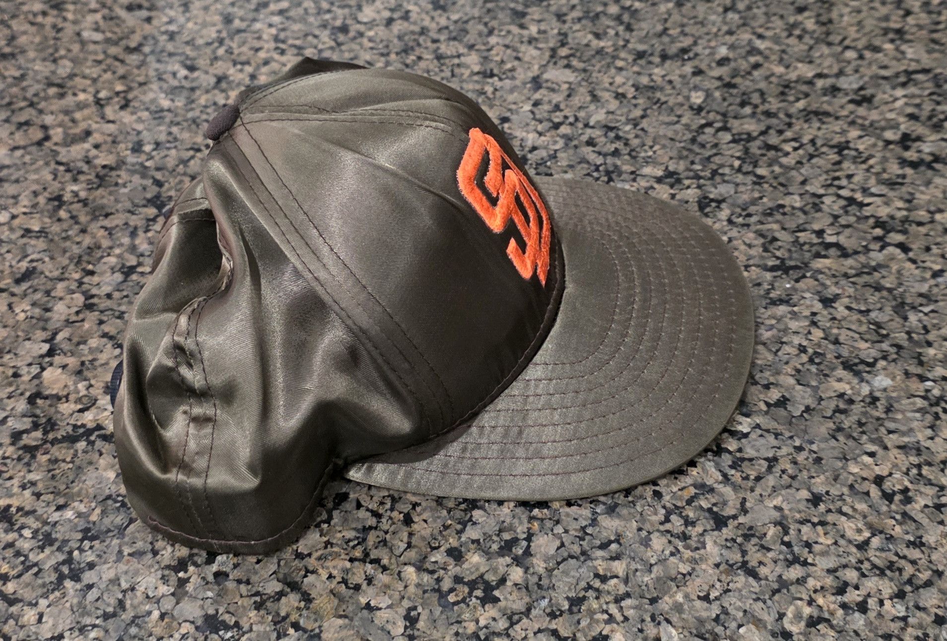 Other Vintage Supersatin Brown Orange San Diego Padres Satin Snap Size ONE SIZE - 7 Thumbnail