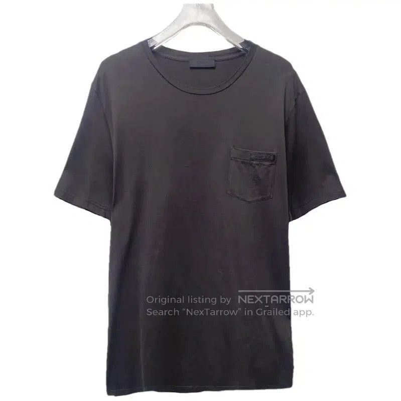 Prada Prada Black and Gray Men's T-Shirt. Size US L / EU 52-54 / 3 - 1 Thumbnail