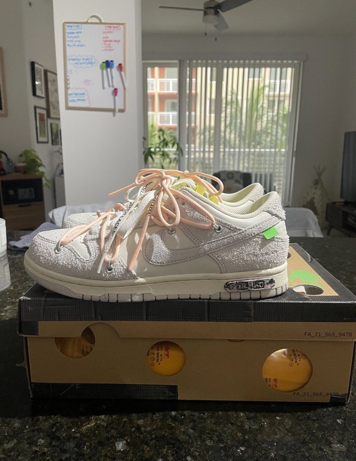 Nike × Off-White Nike x Off-White Dunk Low Lot 12 Size US 8 / EU 41 - 4 Thumbnail