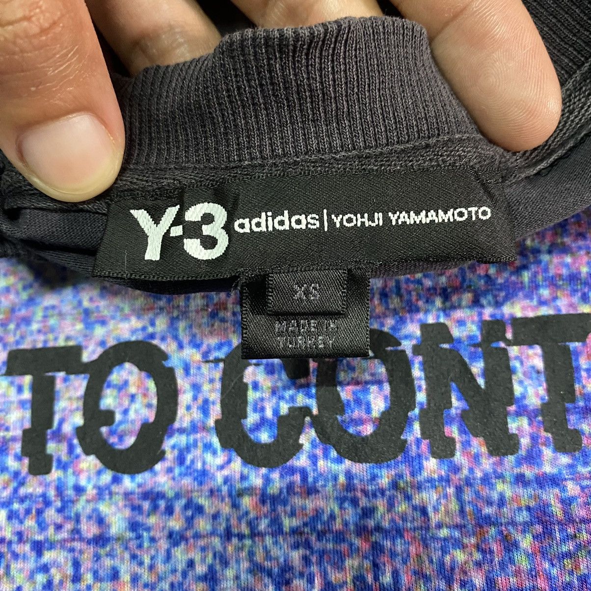 Adidas ADIDAS X YOHJI YAMAMOTO Y-3 SUNFADED T SHIRT Size US XS / EU 42 / 0 - 3 Thumbnail