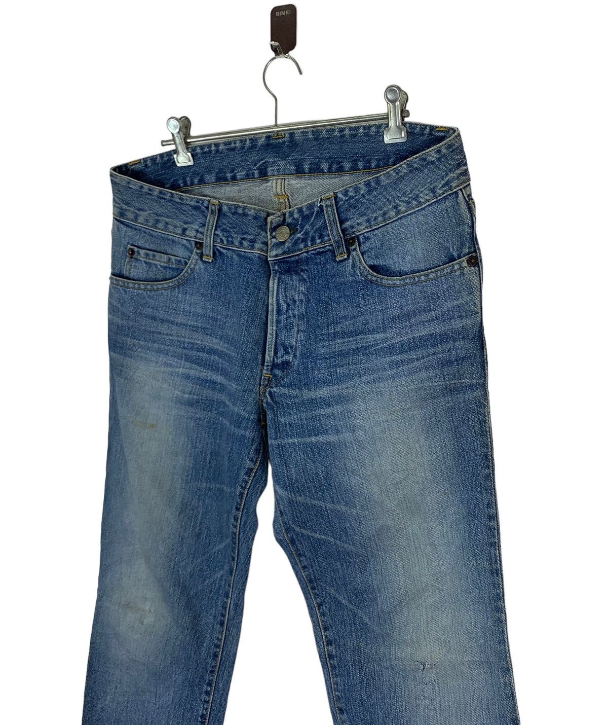 If Six Was Nine VINTAGE HOLLYWOOD RANCH MARKET DISTRESSED JEANS Size US 31 - 4 Thumbnail
