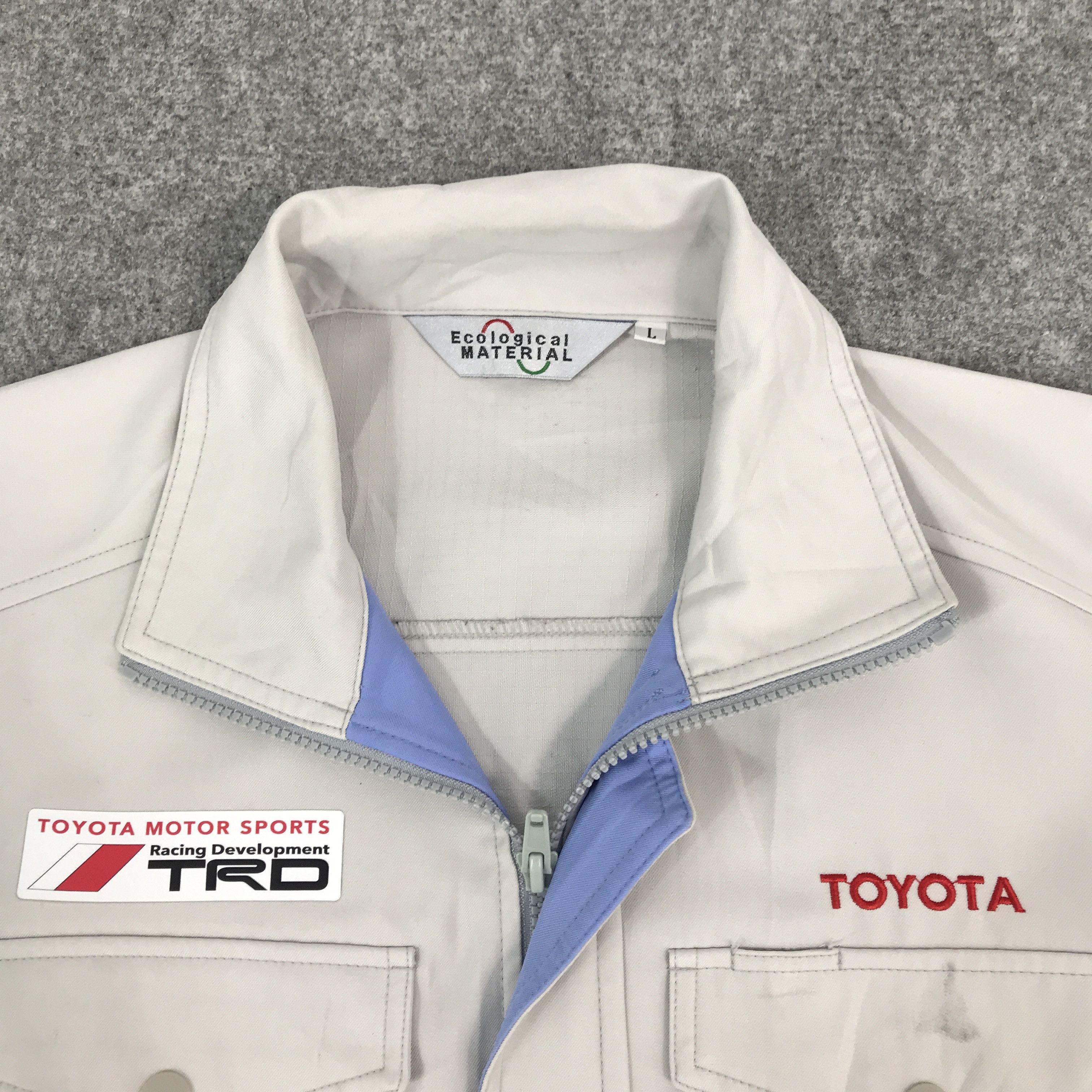 Japanese Brand Toyota X Trd racing Motorsport japan uniform jacket Size US L / EU 52-54 / 3 - 8 Thumbnail