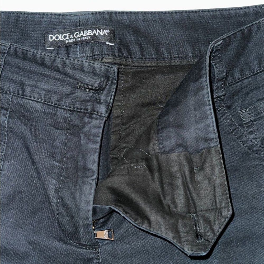 Dolce & Gabbana Dolce & Gabbana Black Pants Women’s Size 40 EU/ 4 US Size 27" / US 4 / IT 40 - 2 Thumbnail